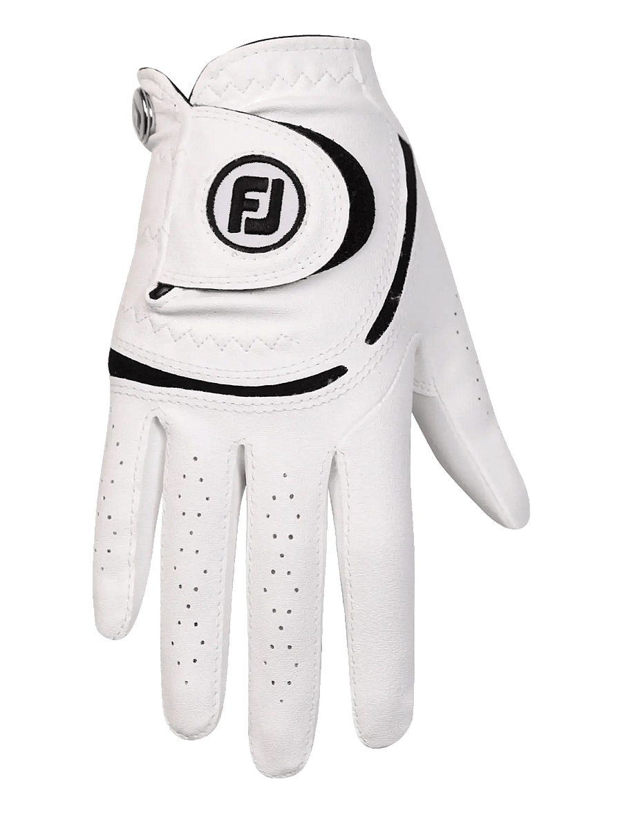 FootJoy - WeatherSof - golfhandskar - white - 0