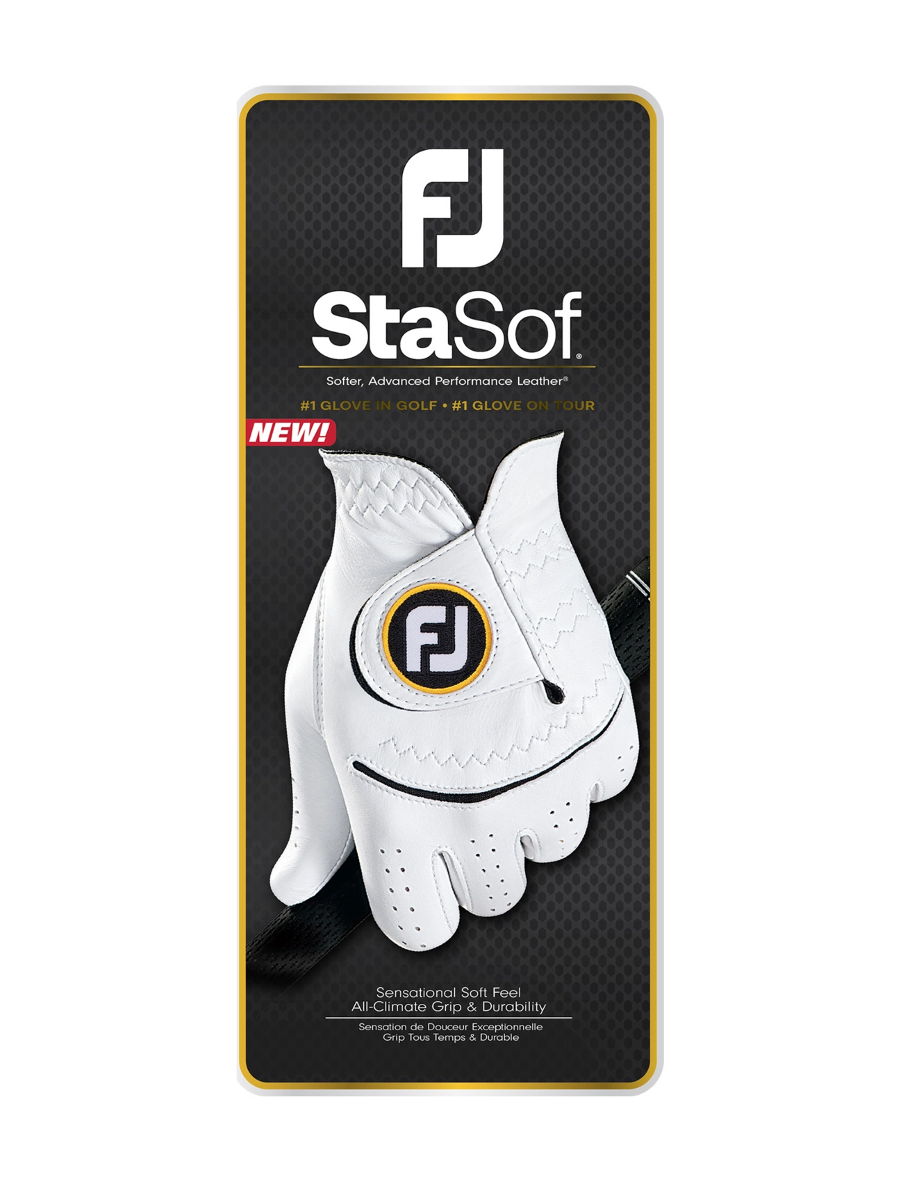 FootJoy - StaSof - golf handschoenen - white - 3