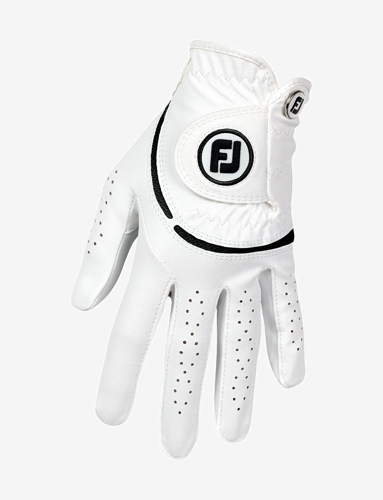 FootJoy - WeatherSof - golfhandsker - white - 1