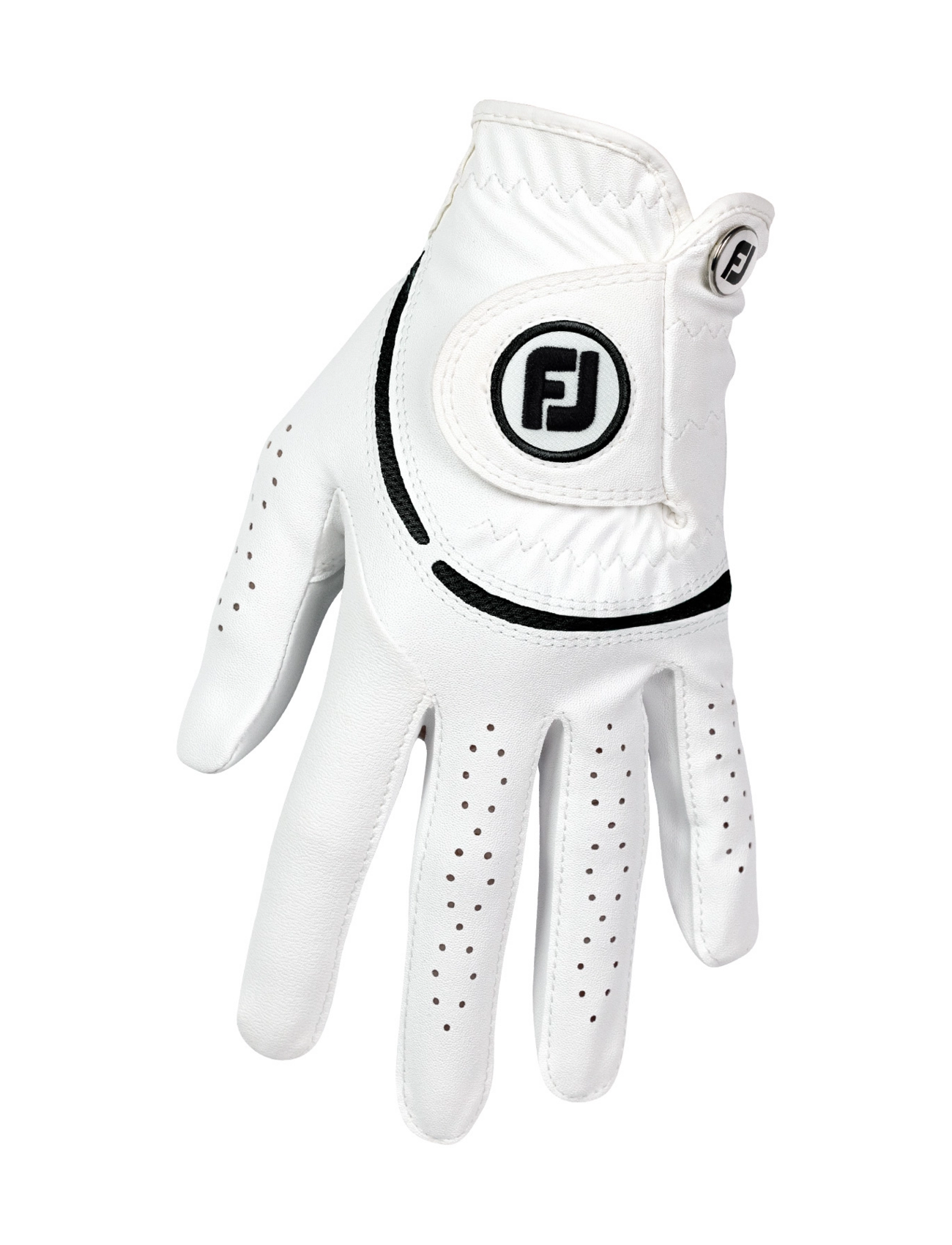 FootJoy - WeatherSof - golfhandsker - white - 1
