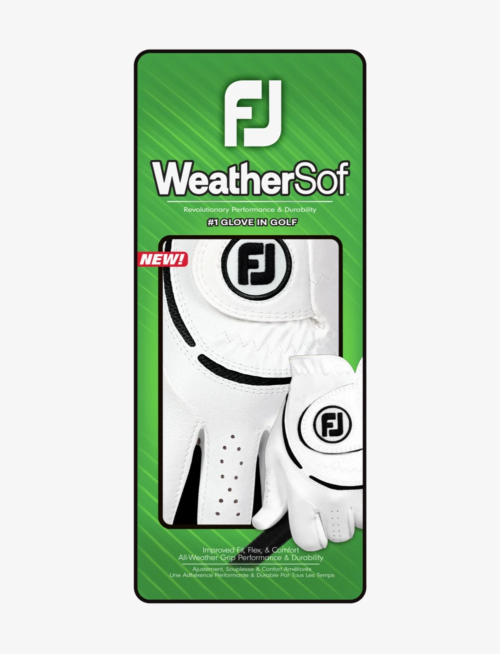 FootJoy - WeatherSof/LEFT - golfhandschuhe - white - 3