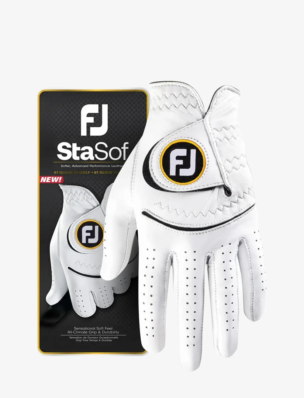 FootJoy - StaSof/LEFT - golfhanskat - white - 0
