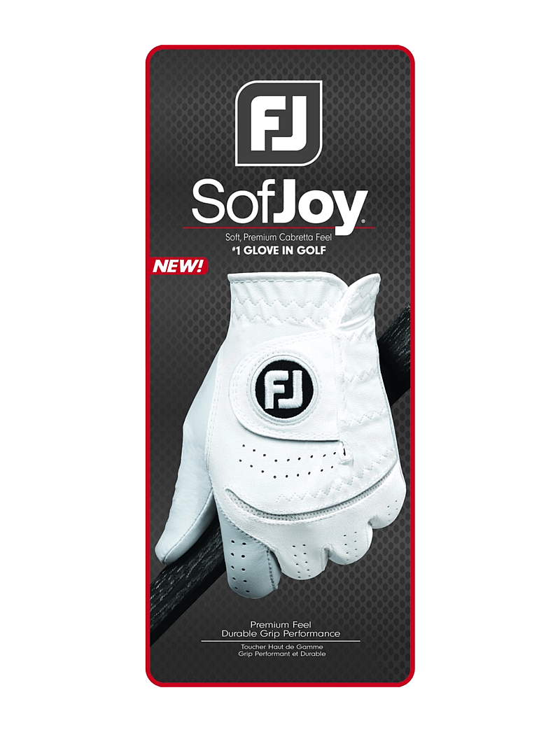 FootJoy - SofJoy/LEFT - handsker - white - 3