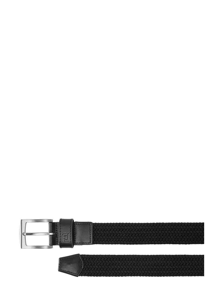 FootJoy - FJ BRAIDED BELT - aksessuaarid - black - 0