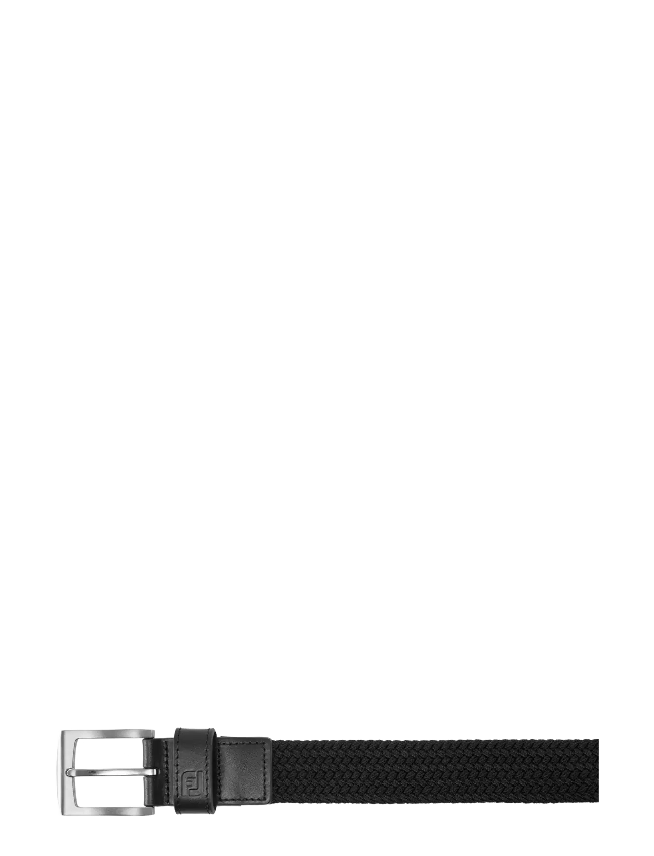 FootJoy - FJ BRAIDED BELT - accessoires - black - 1