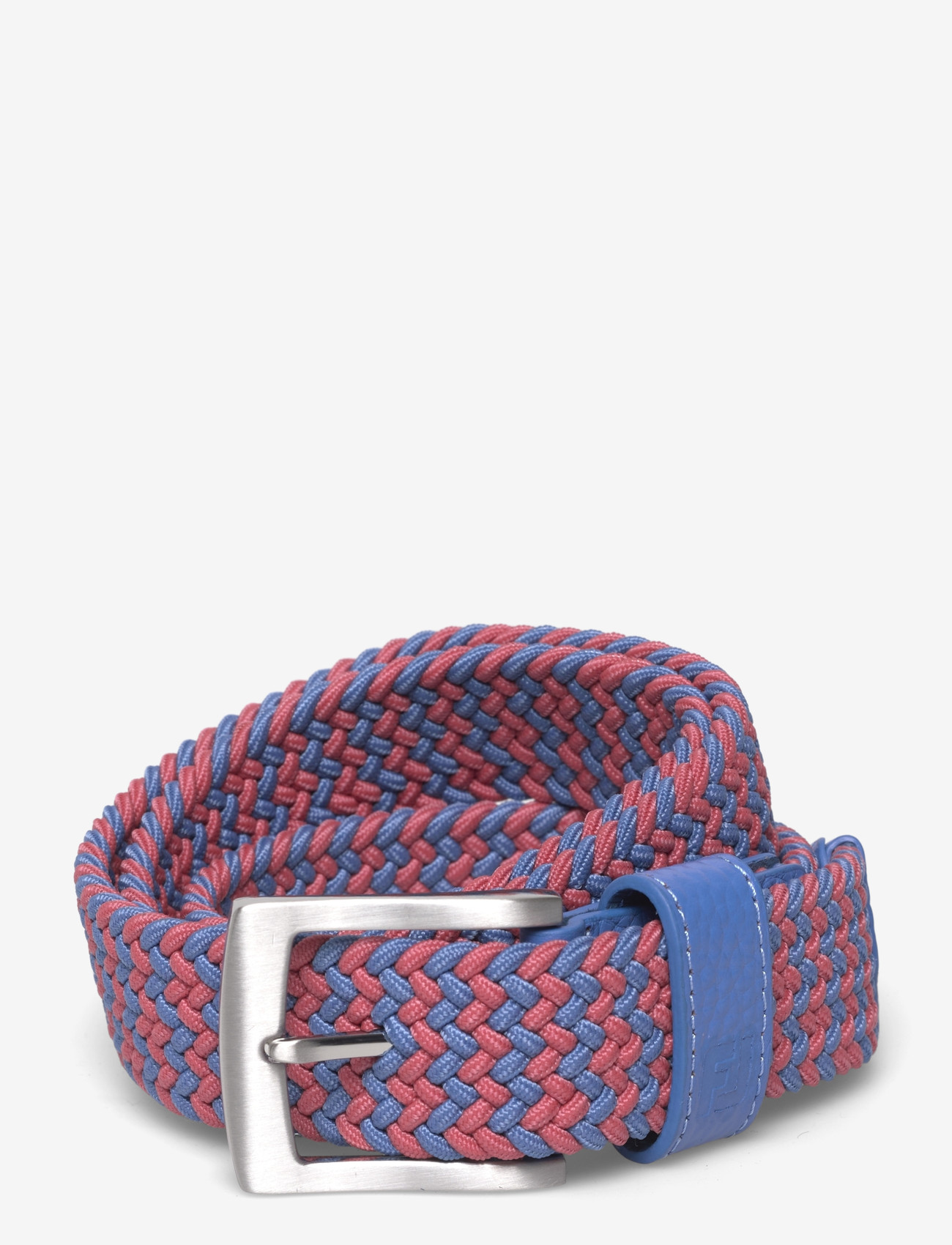 FootJoy - FJ BRAIDED BELT - accessoires - coastal blue / nantucket red - 1