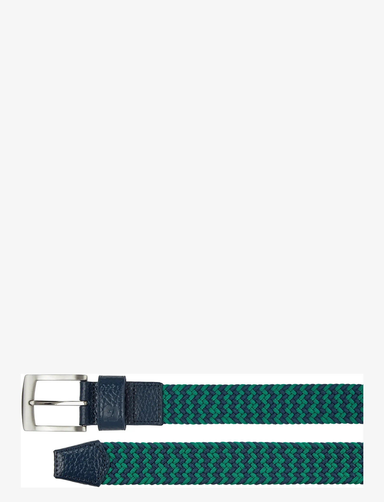 FootJoy - FJ BRAIDED BELT - aksesuāri - navy / field green - 1