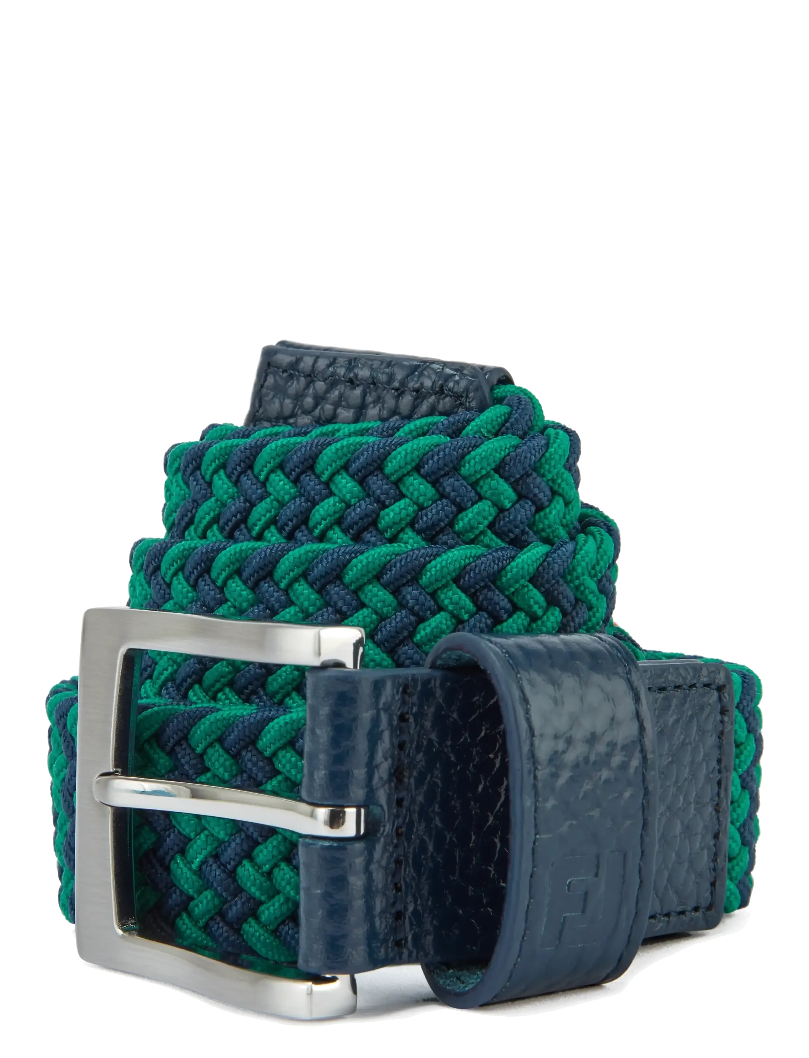 FootJoy - FJ BRAIDED BELT - accessories - navy / field green - 2