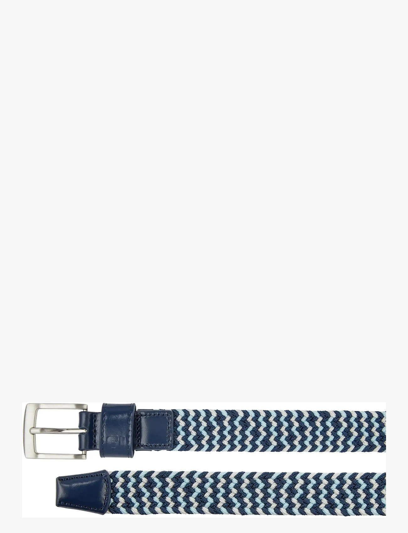 FootJoy - FJ WN  BRAIDED BELT - accessories - navy / lt aqua - 1