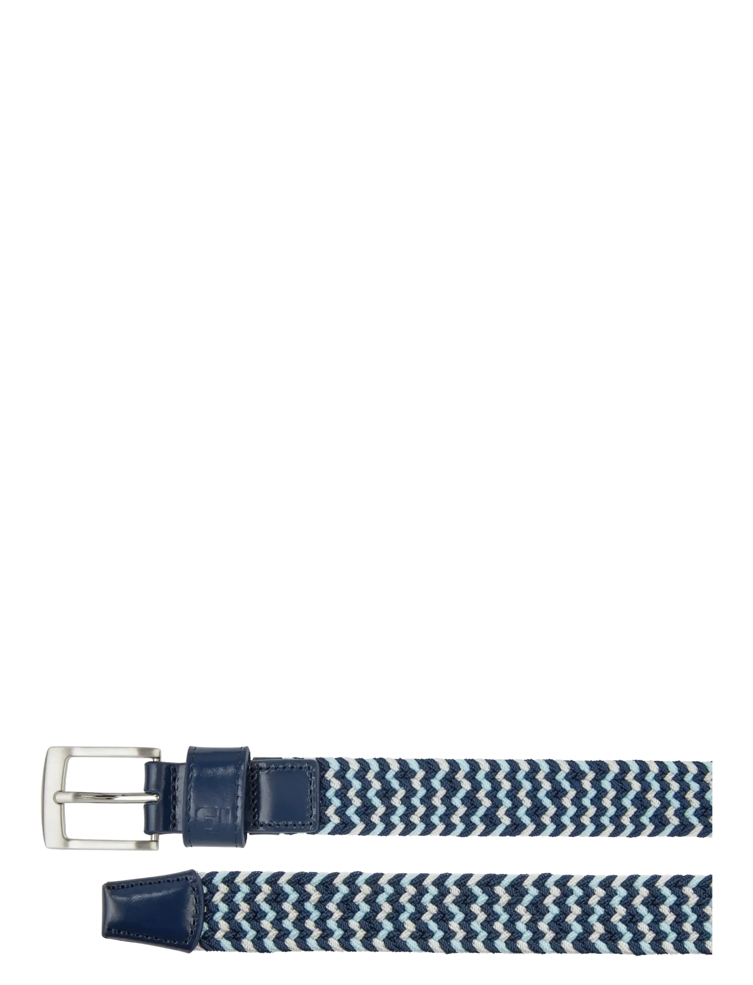 FootJoy FJ WN  BRAIDED BELT - Gürtel - NAVY / LT AQUA / navy