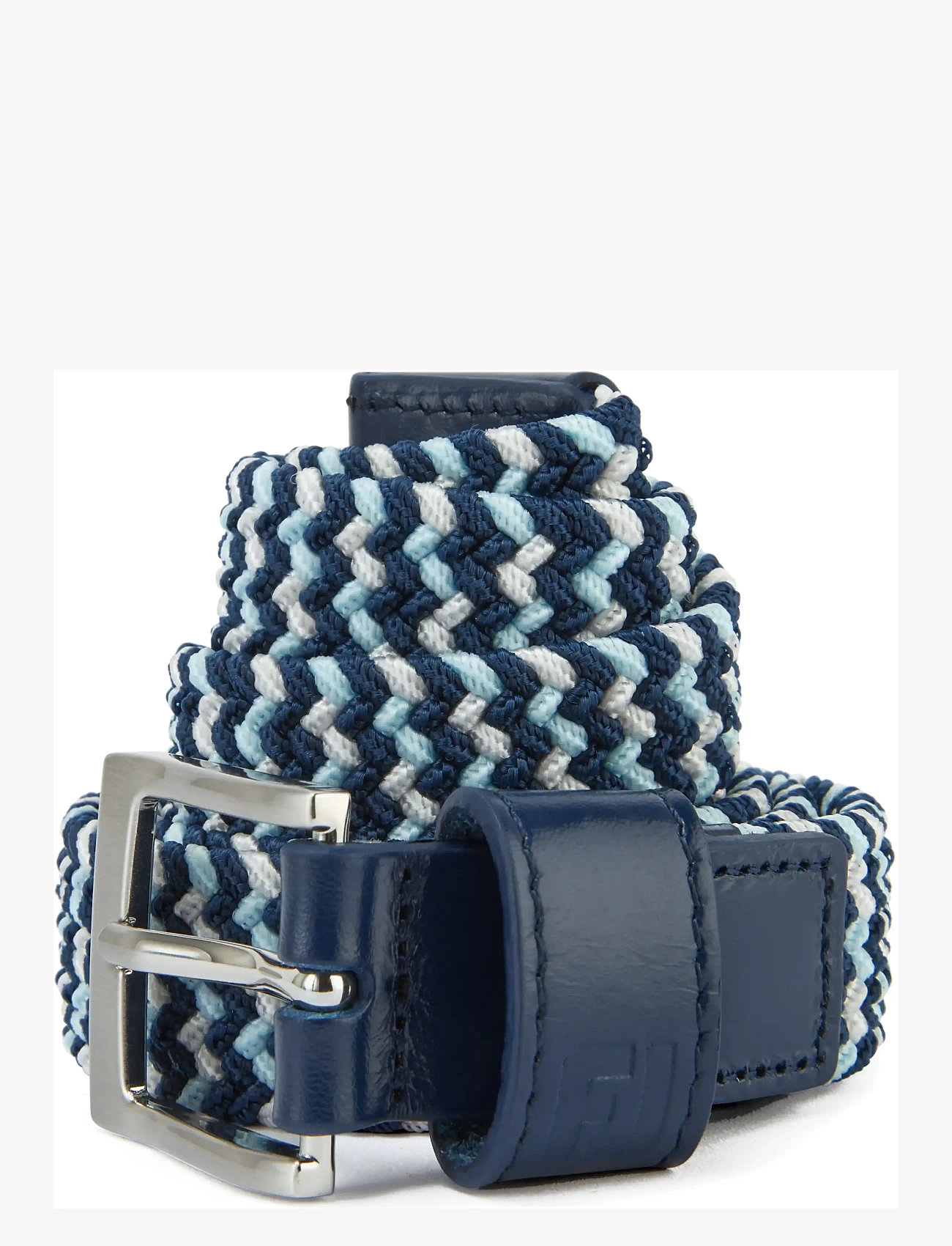 FootJoy - FJ WN  BRAIDED BELT - accessories - navy / lt aqua - 2