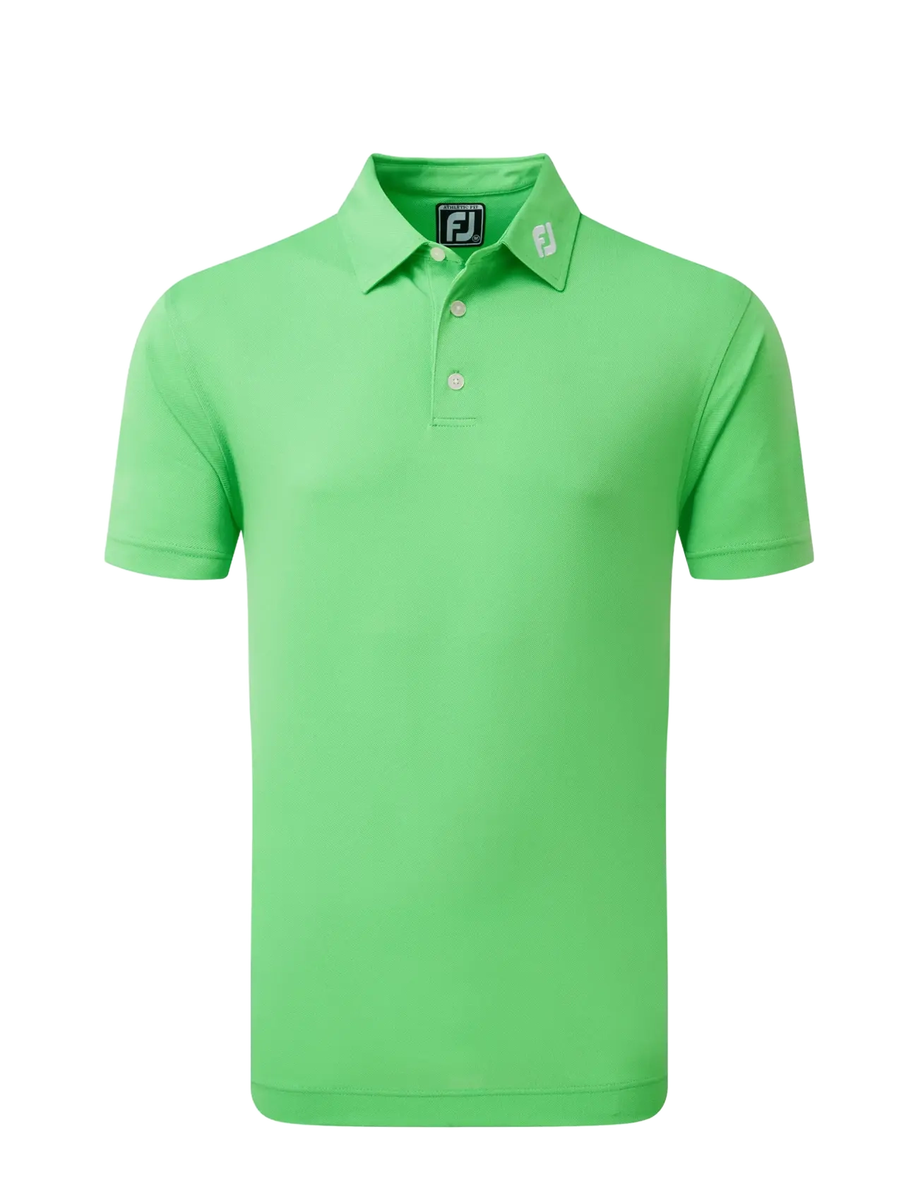 Stretch Pique Solid - GREEN