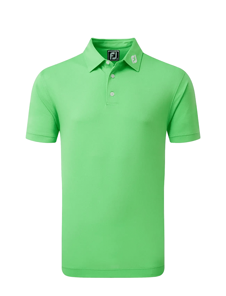 FootJoy - Stretch Pique Solid - polos - green - 1