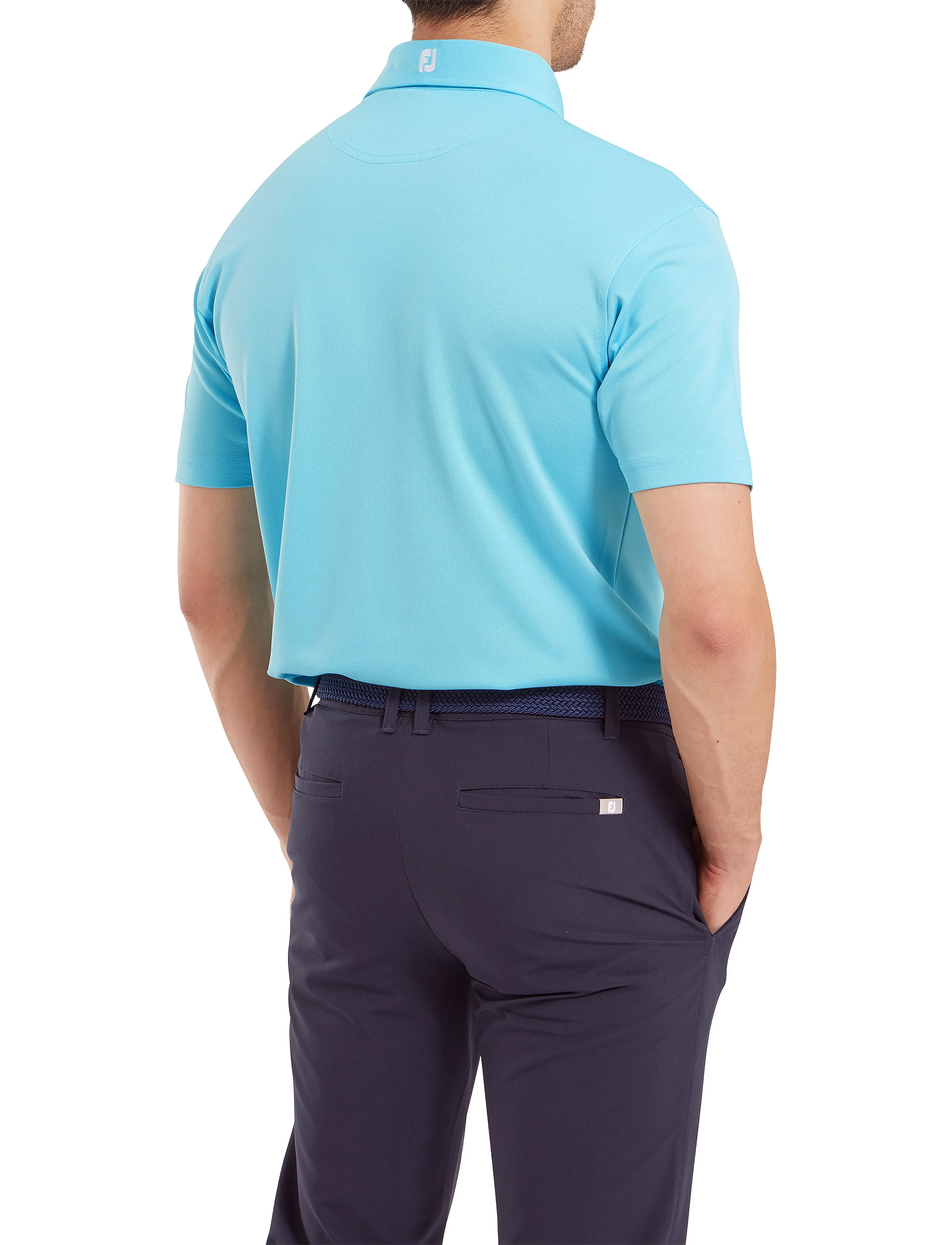 FootJoy - Stretch Pique Solid - alussärgid ja t-särgid - light blue - 3