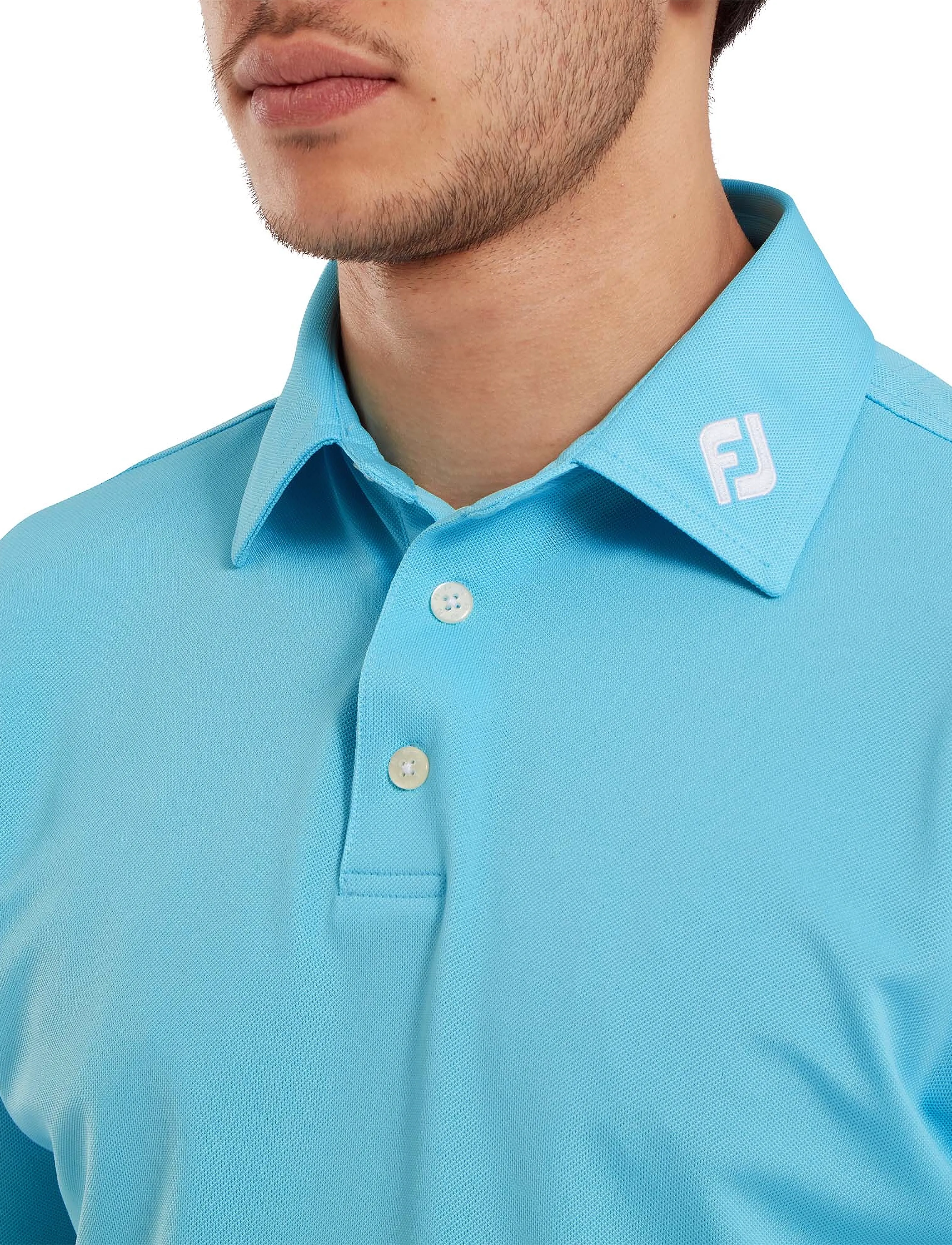 FootJoy - Stretch Pique Solid - alussärgid ja t-särgid - light blue - 4