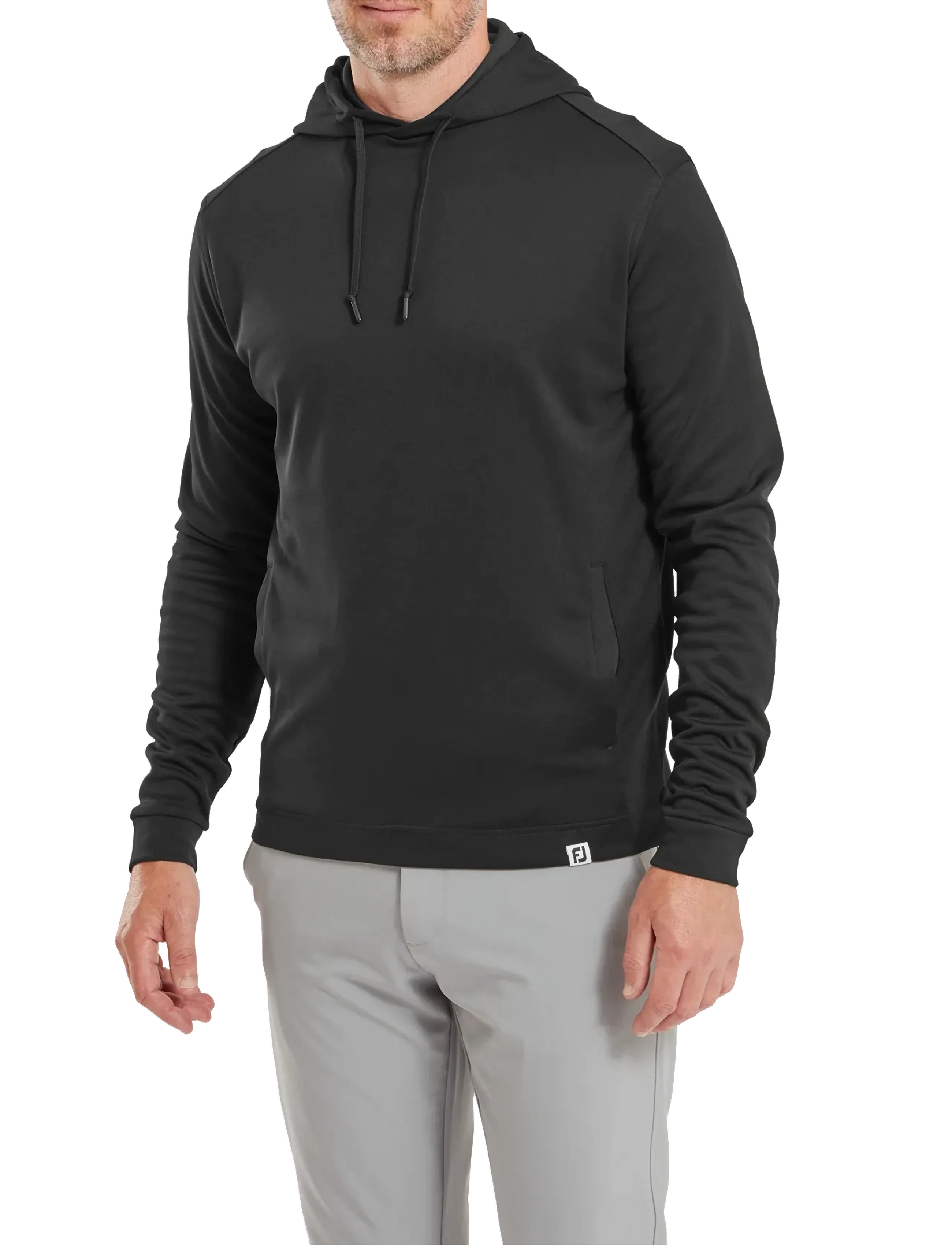 FootJoy Lightweight Hoodie, S, Black, Sport Sweatshirts & Hoodies > Sport Hoodies, Herre