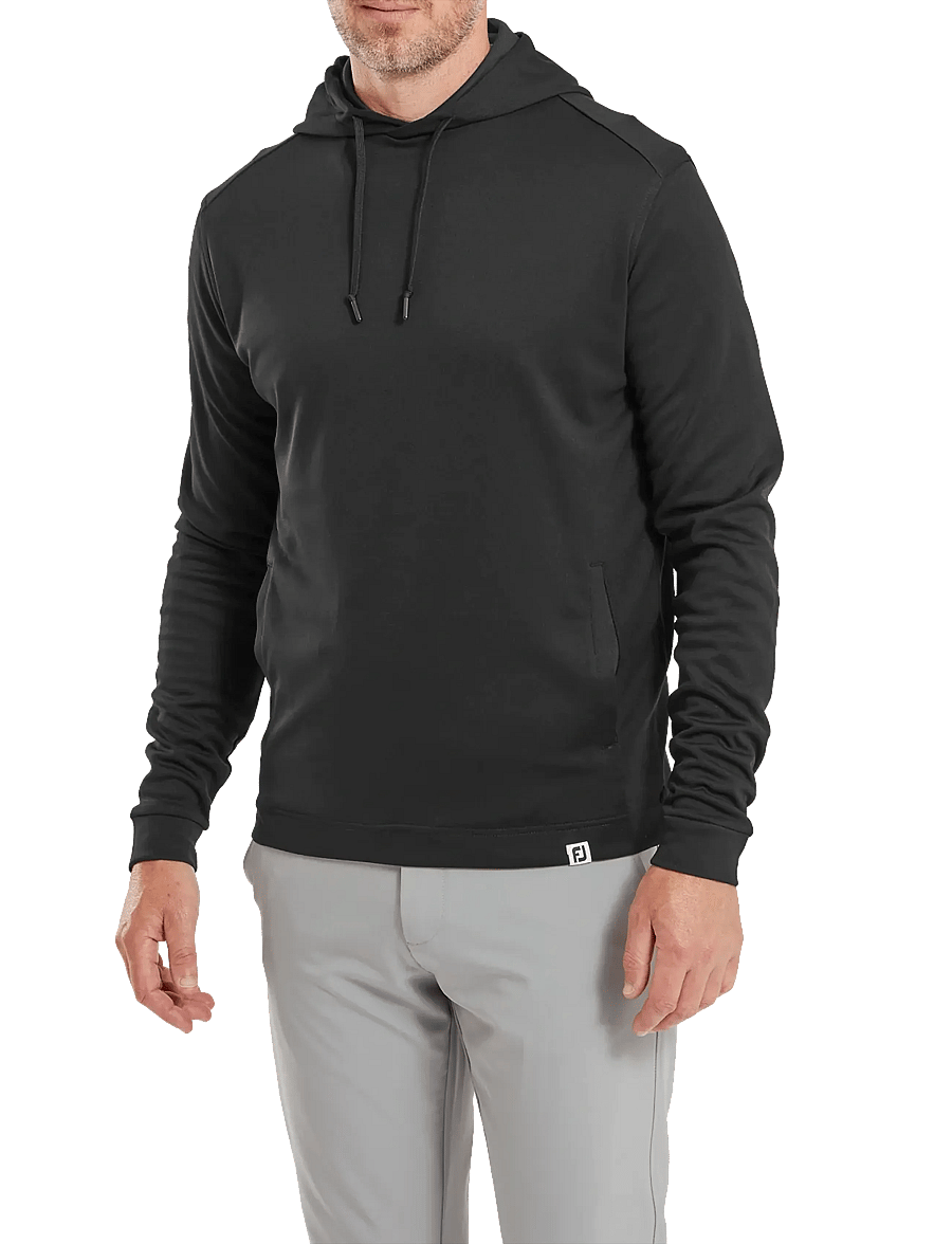 FootJoy - Lightweight Hoodie - oberteile - black - 0