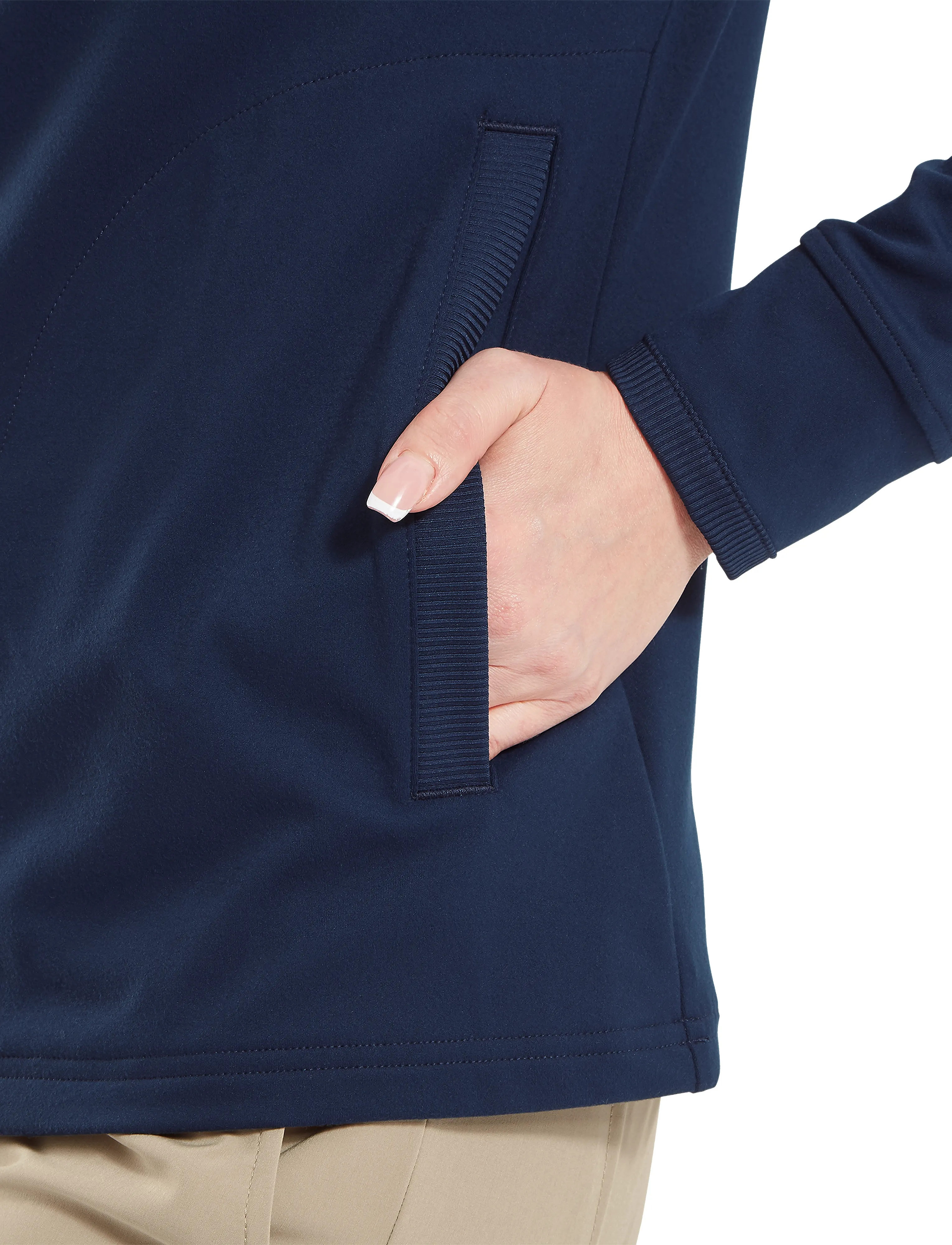 FootJoy - Half-Zip Midlayer - aluskihina kantavad rõivad - navy - 4