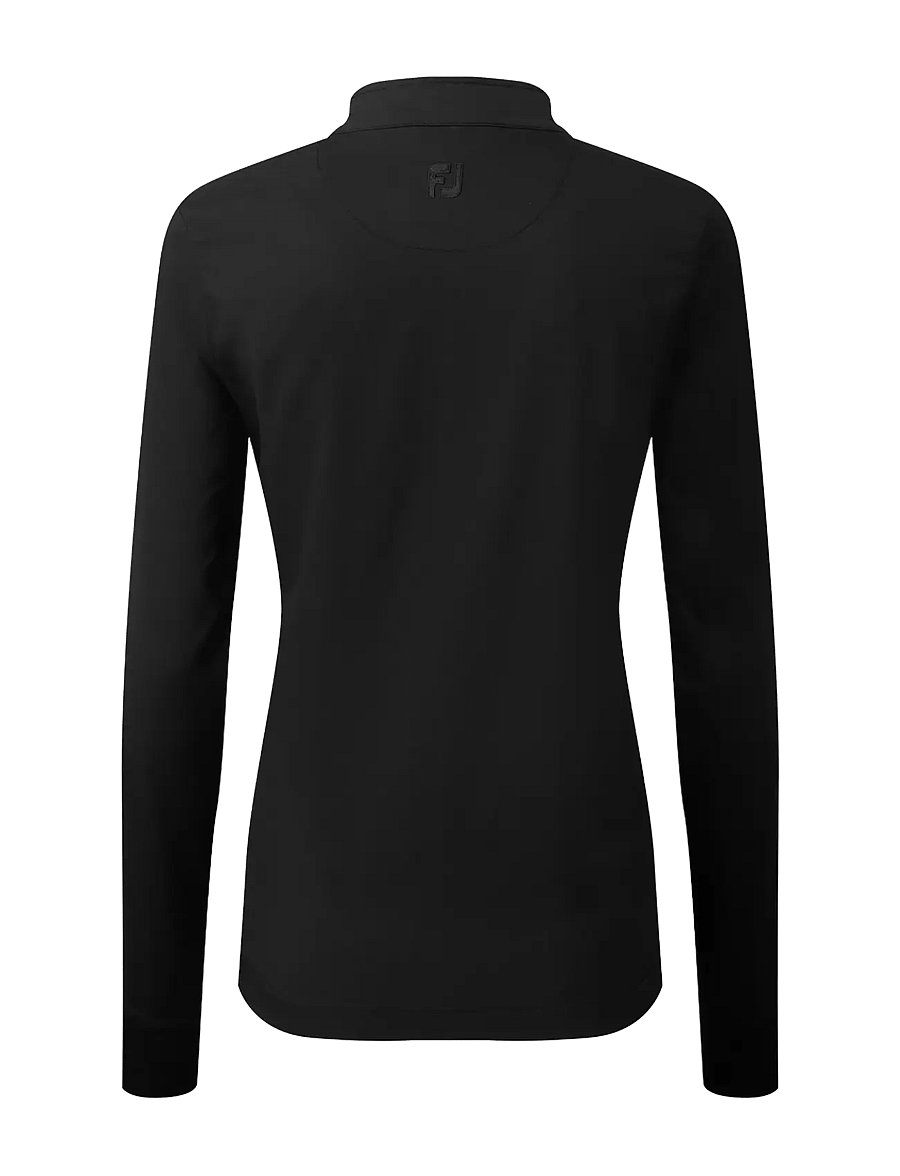 FootJoy - Full-Zip Wind Shirt - golftakit - black - 2