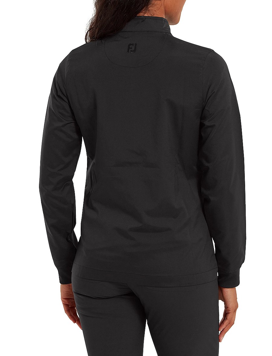 FootJoy - Full-Zip Wind Shirt - golftakit - black - 3