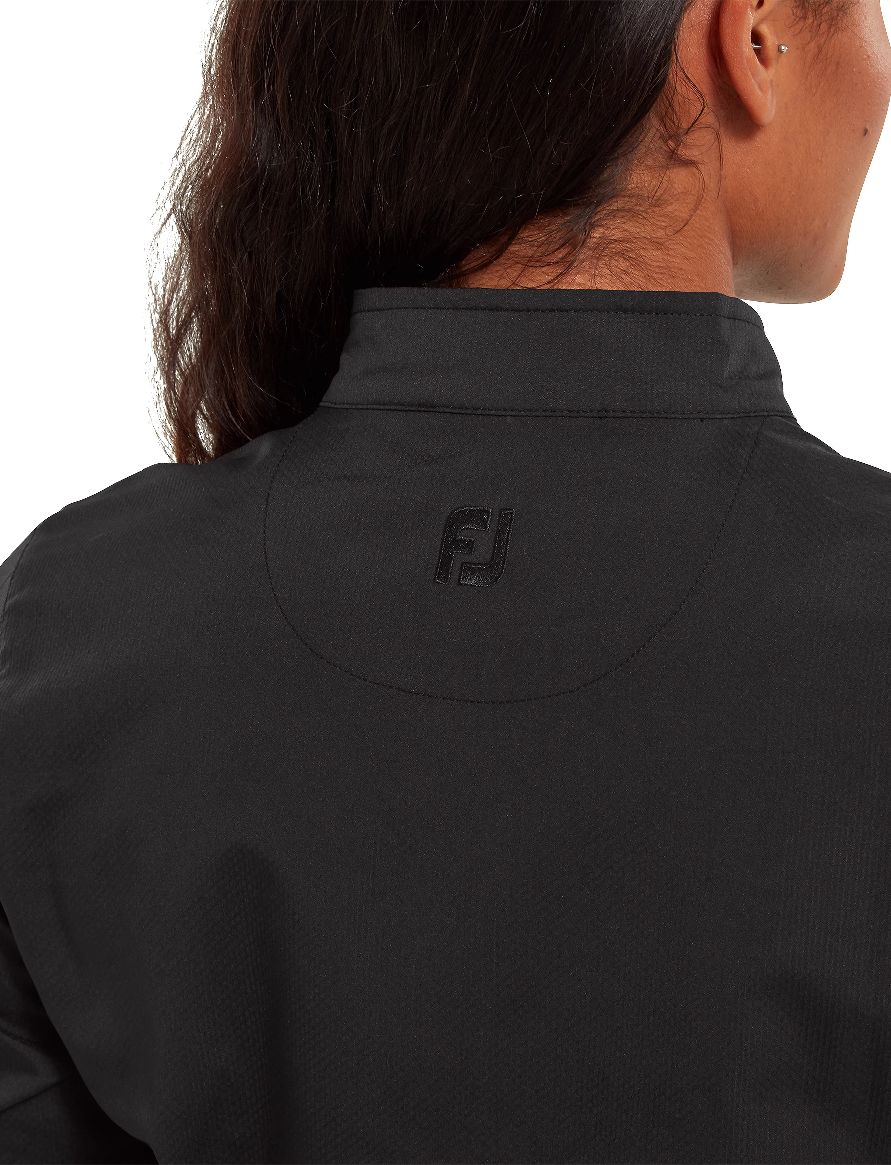 FootJoy - Full-Zip Wind Shirt - golf-jacken - black - 4