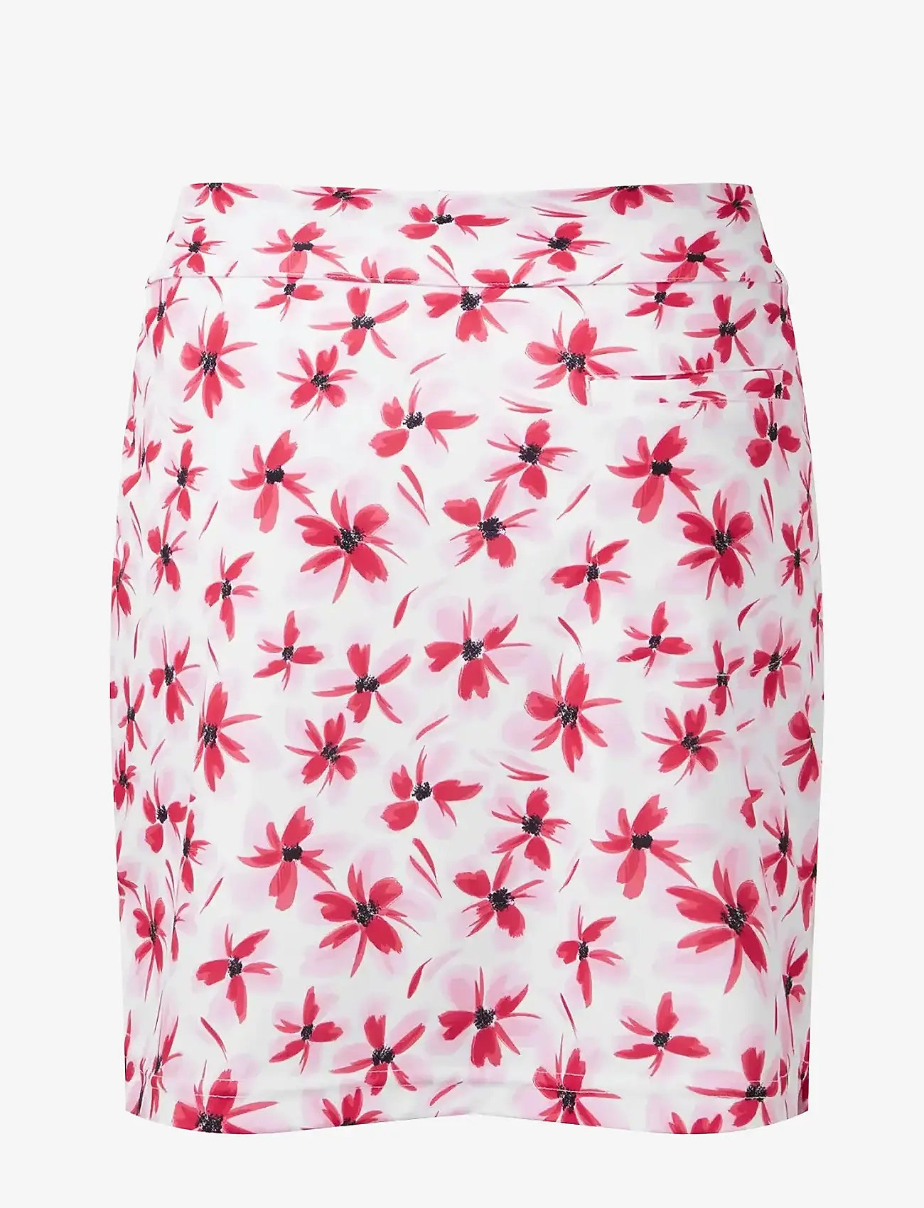FootJoy - Floral Print Knit Skort - mekot & hameet - pink - 2
