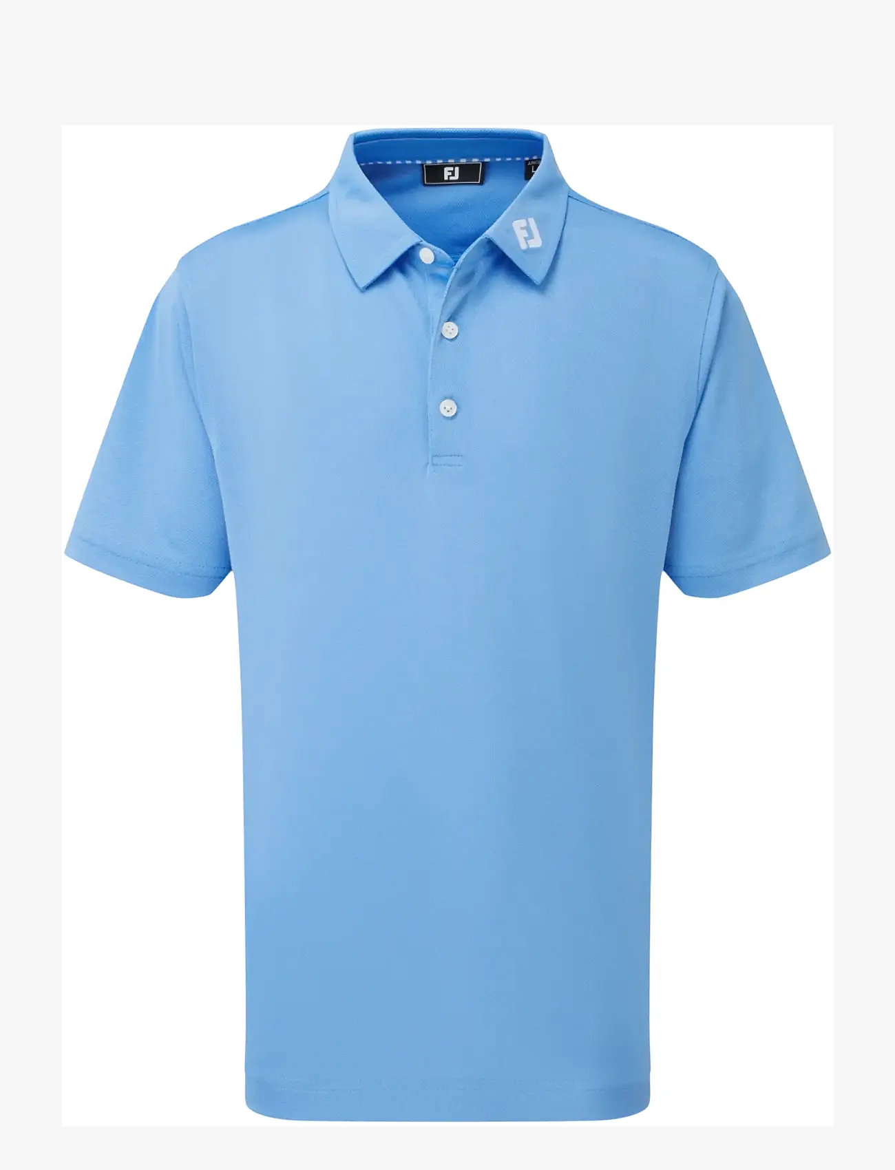 FootJoy - Stretch Pique Solid - kortærmede poloer - light blue - 0