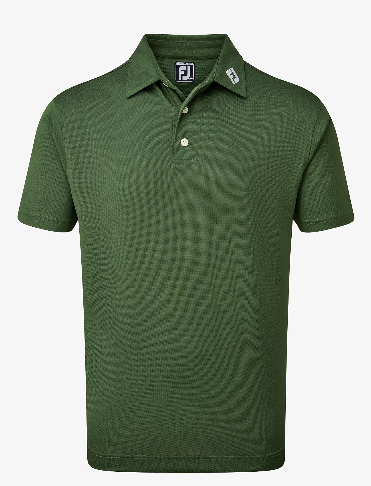 FootJoy - Stretch Pique Solid - oberteile & t-shirts - dark green - 1