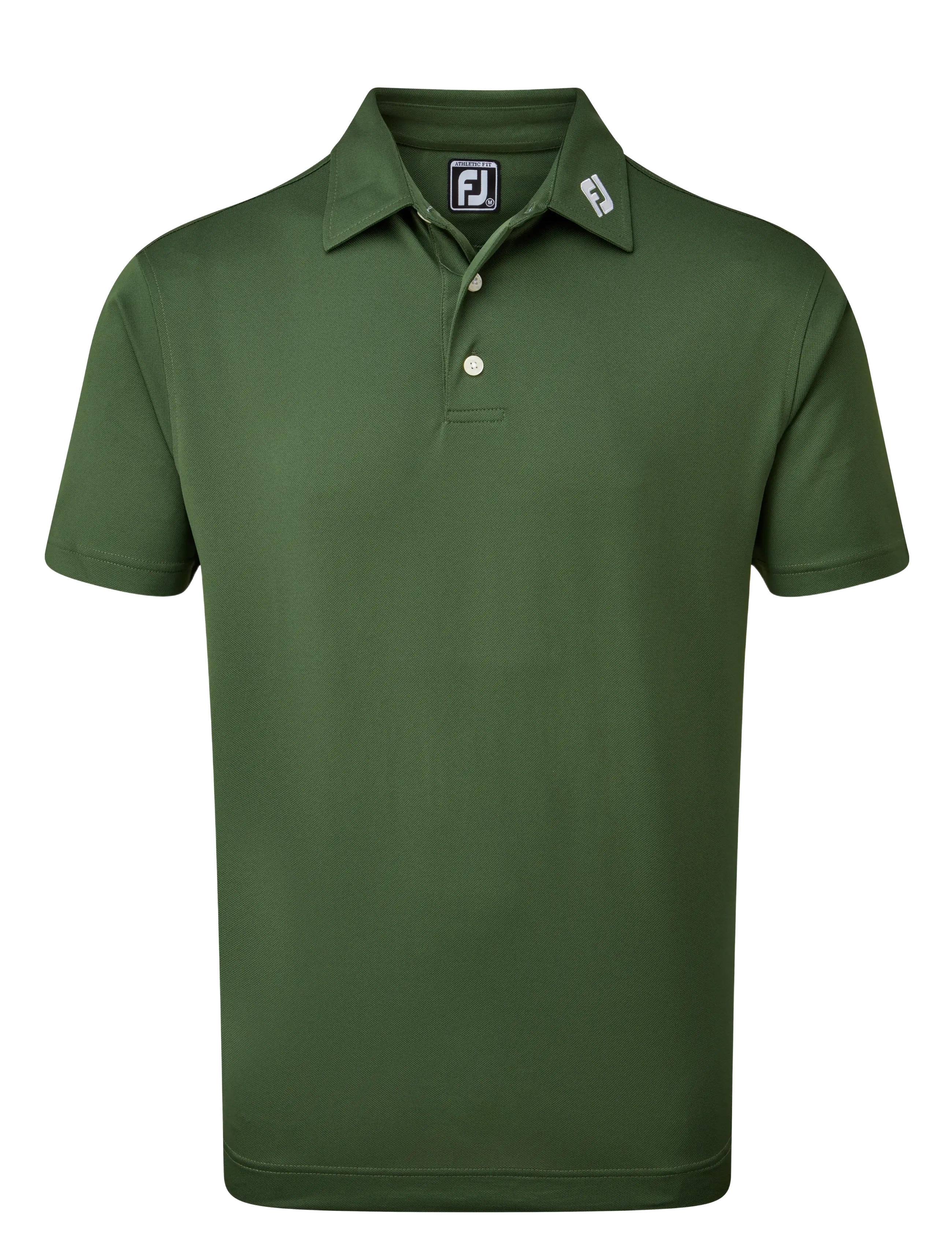 FootJoy Stretch Pique Solid - FootJoy - DARK GREEN / green
