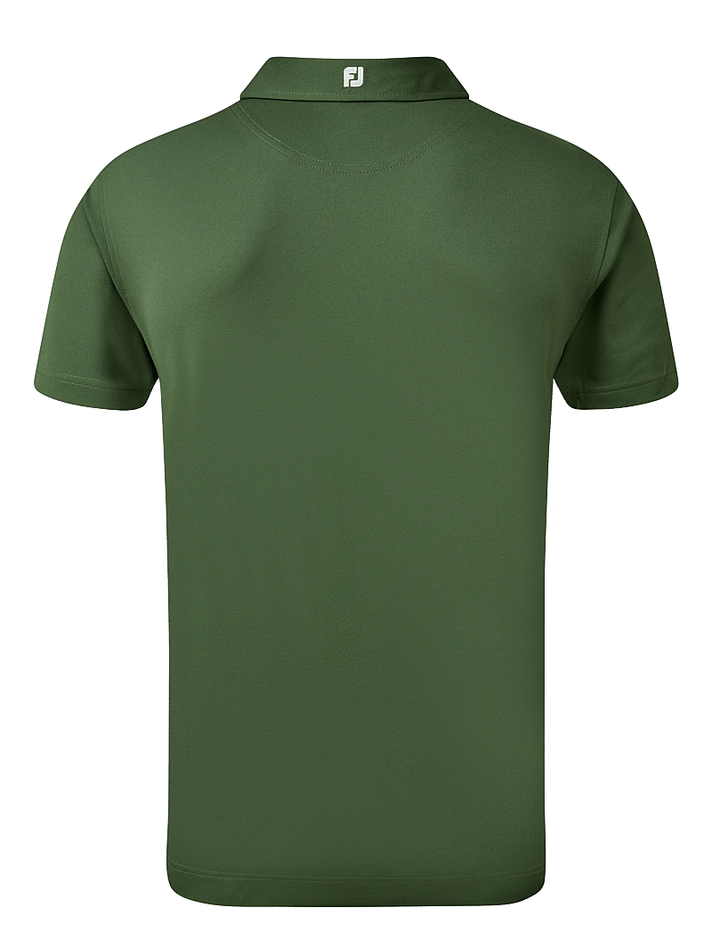 FootJoy - Stretch Pique Solid - oberteile & t-shirts - dark green - 2