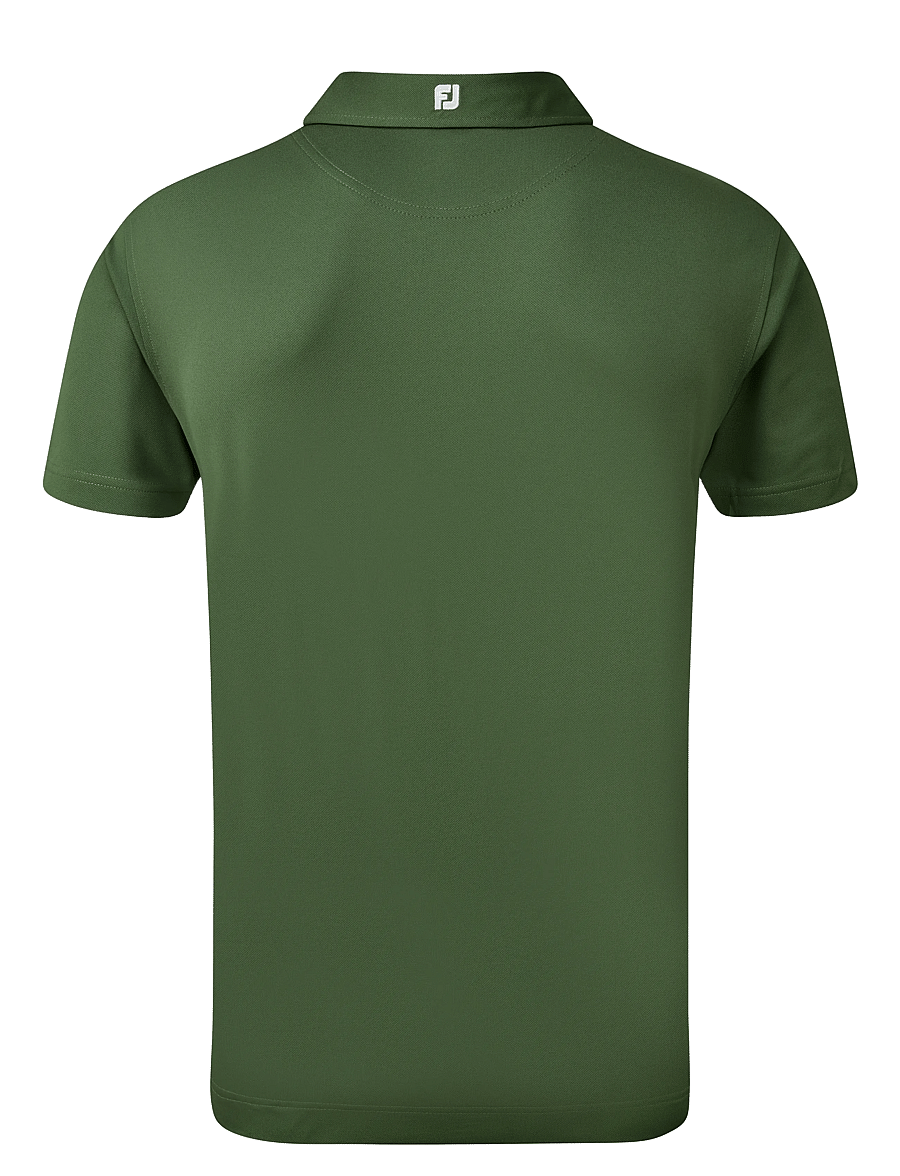 FootJoy - Stretch Pique Solid - oberteile & t-shirts - dark green - 2