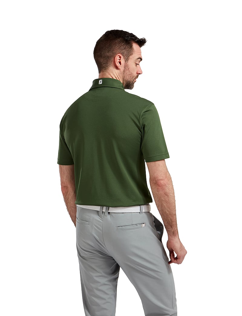 FootJoy - Stretch Pique Solid - oberteile & t-shirts - dark green - 3