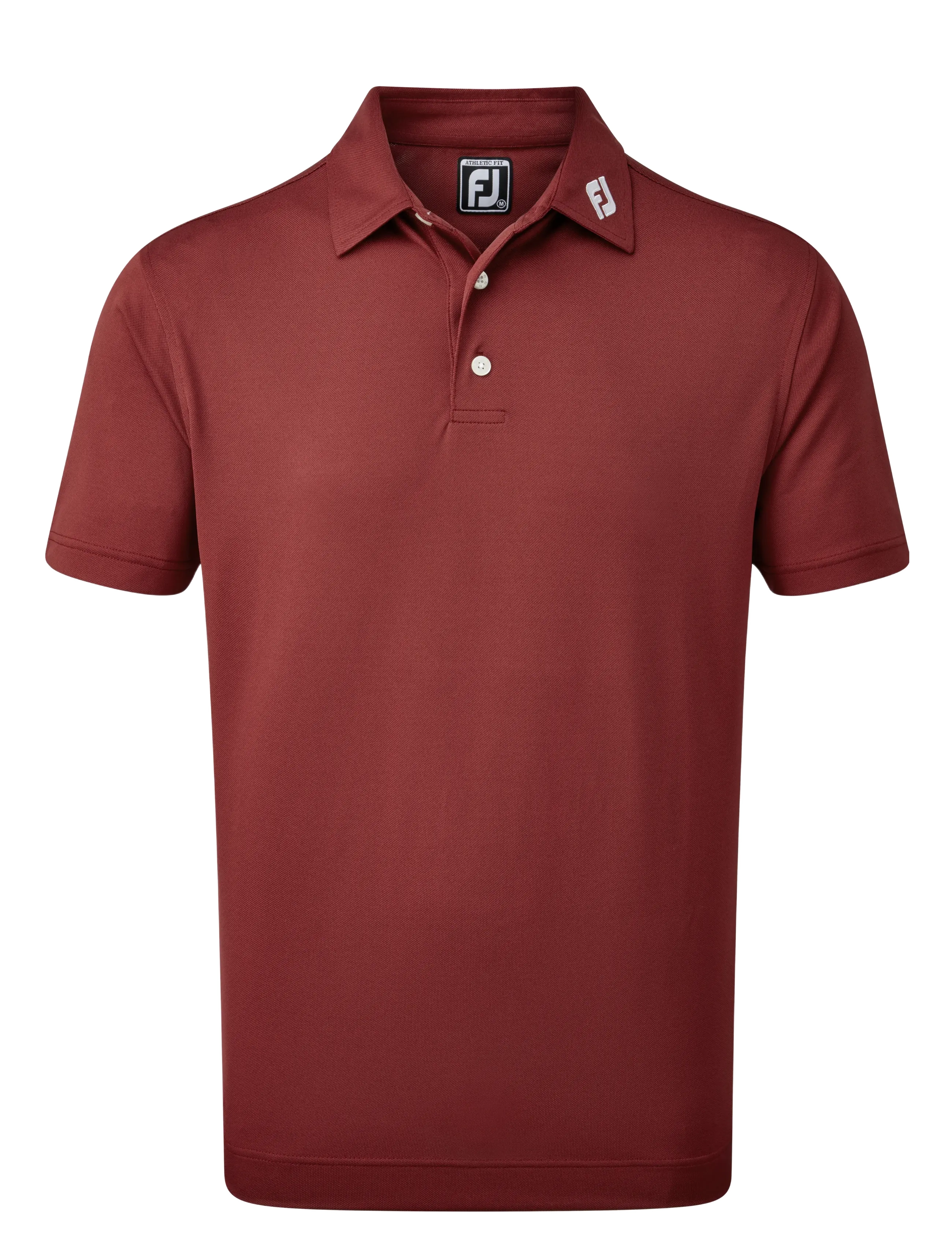 FOOTJOY Stretch Pique Solid Burgundy - XXL - Herren