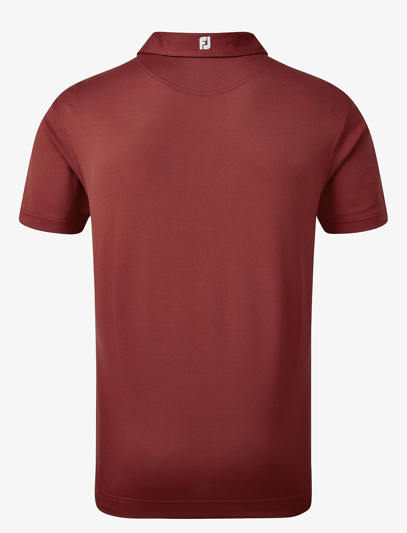 FootJoy - Stretch Pique Solid - toppar & t-shirts - burgundy - 2