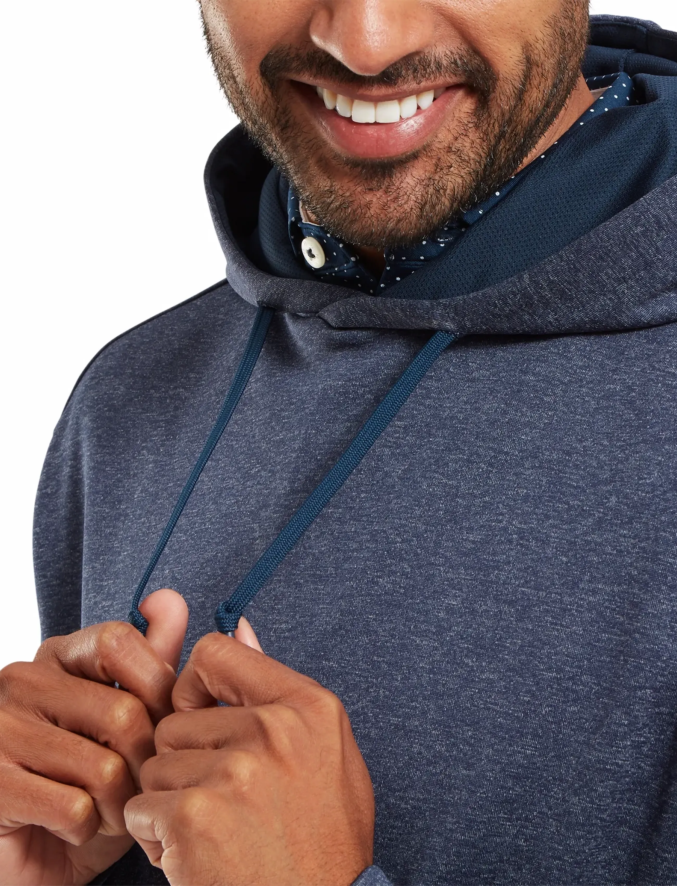 FootJoy - Lightweight Hoodie - overdele - heather navy - 4