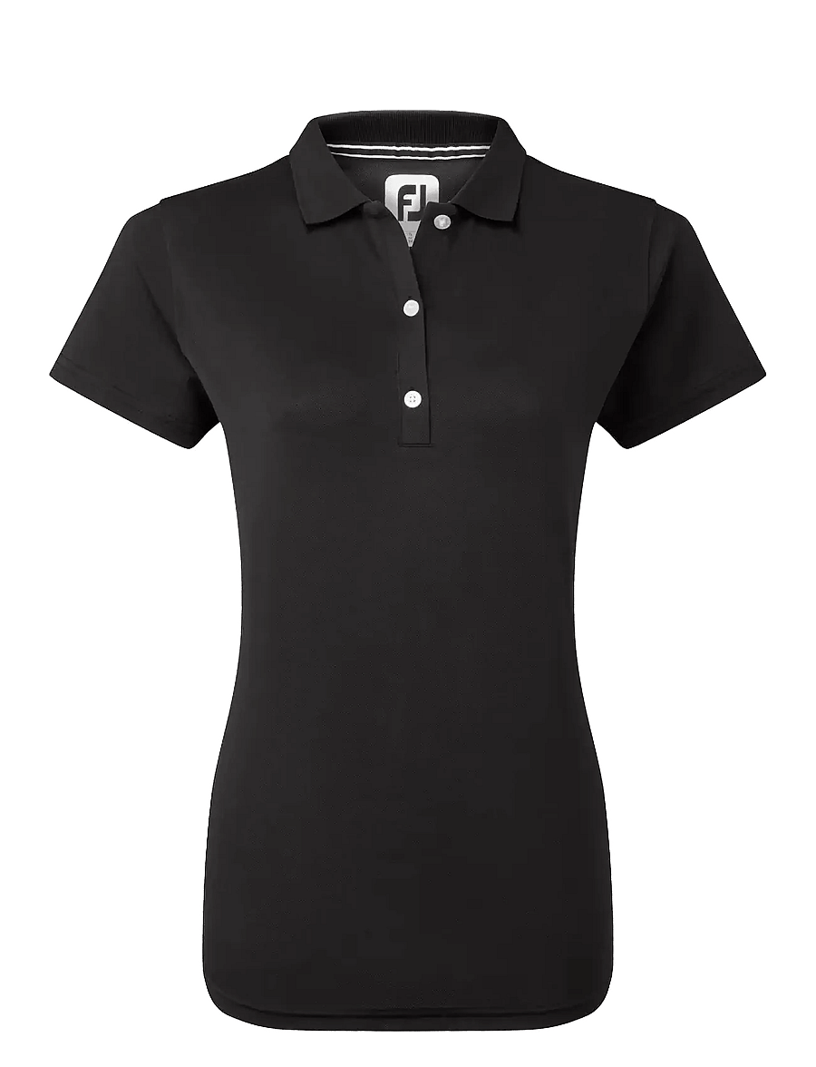 FootJoy - Stretch Pique Solid - topit & t-paidat - black - 1