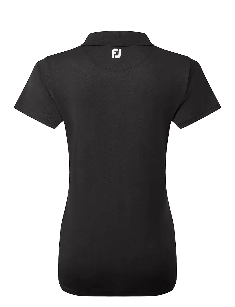 FootJoy - Stretch Pique Solid - t-särgid - black - 2
