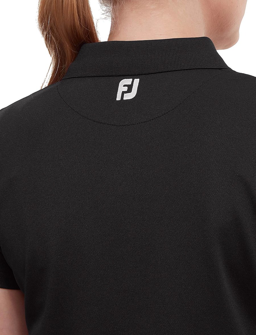 FootJoy - Stretch Pique Solid - topit & t-paidat - black - 4