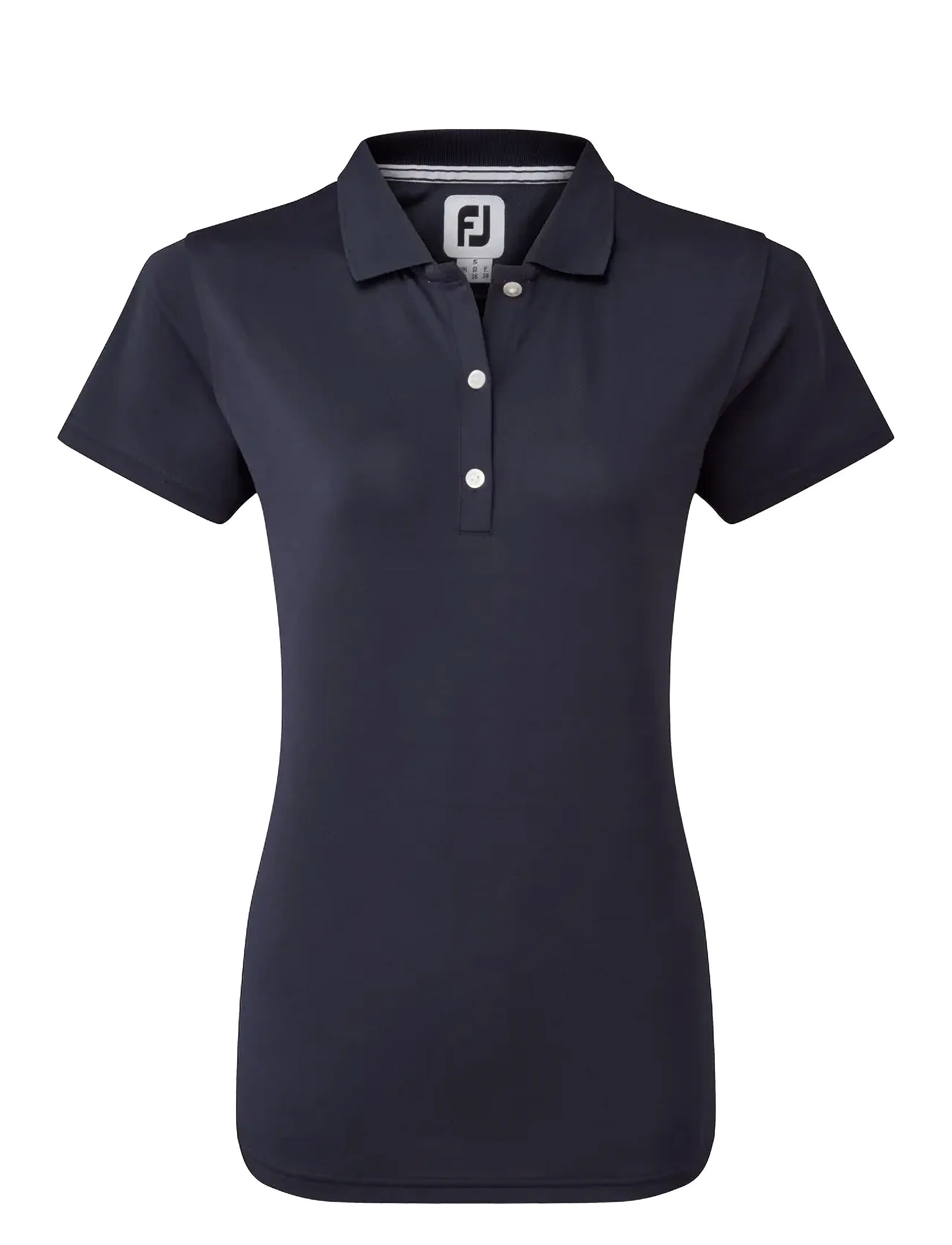 FOOTJOY Stretch Pique Solid Navy - XXL - Damen