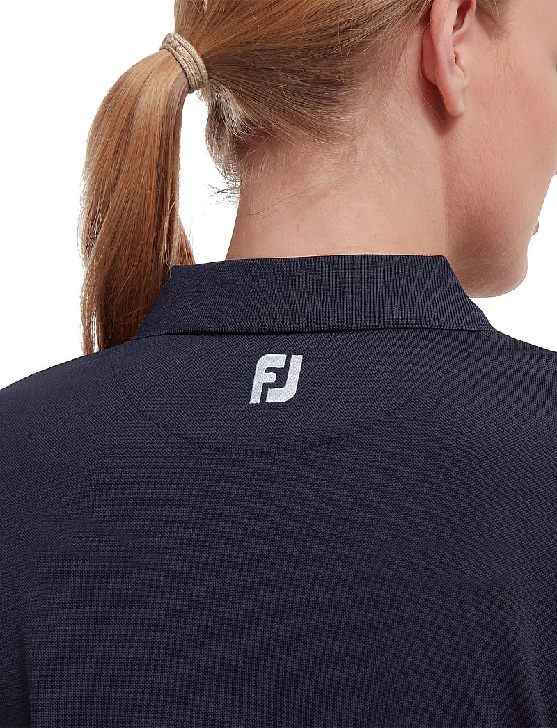 FootJoy - Stretch Pique Solid - t-shirts - navy - 4