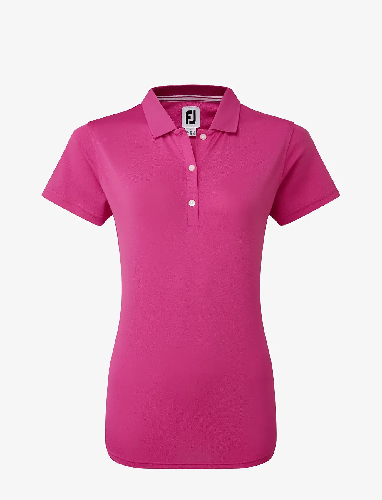FootJoy - Stretch Pique Solid - crop-tops - pink - 1