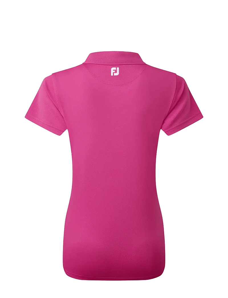 FootJoy - Stretch Pique Solid - crop-tops - pink - 2