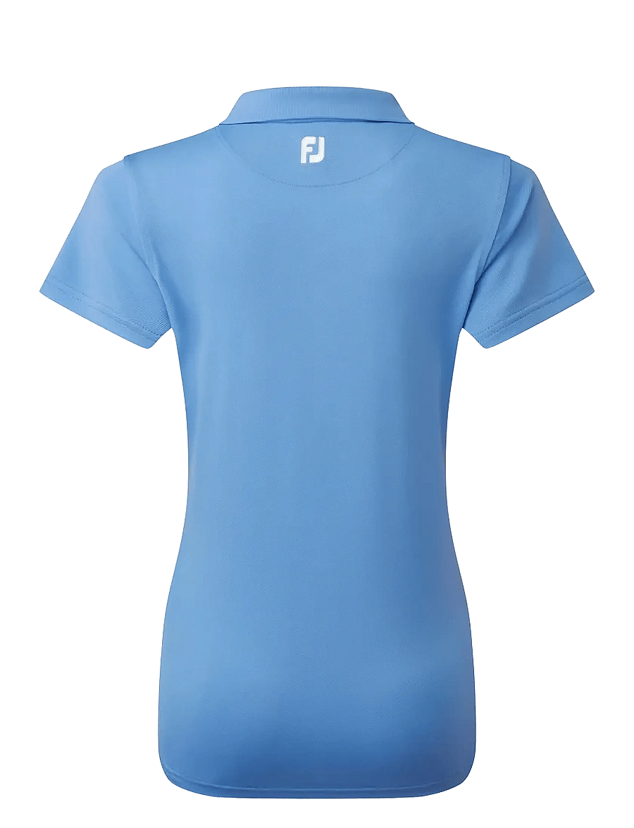 FootJoy - Stretch Pique Solid - oberteile & t-shirts - blue - 2