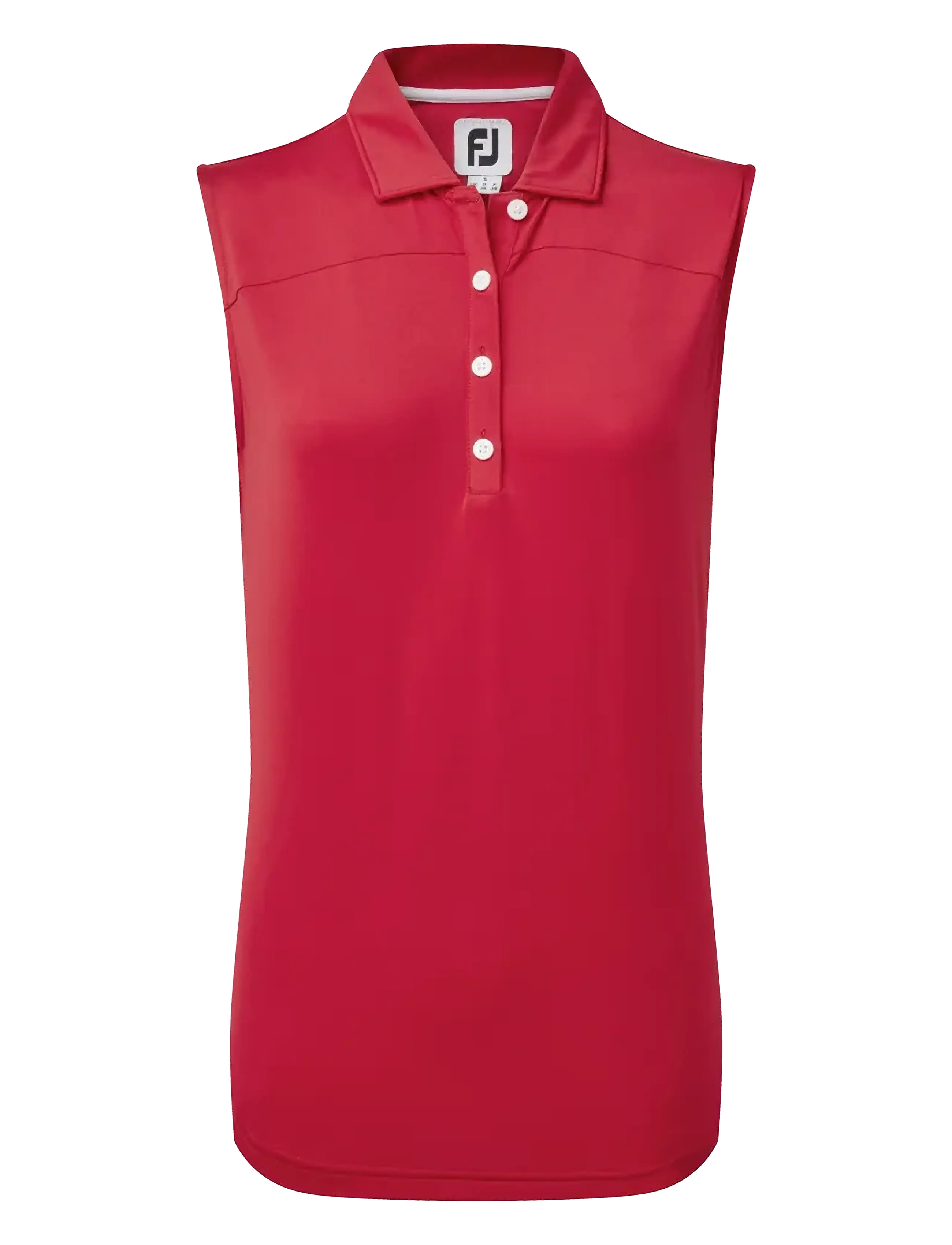 FootJoy Women's Mesh Back Solid Sleeveless Lisle - Tøj - RED / red