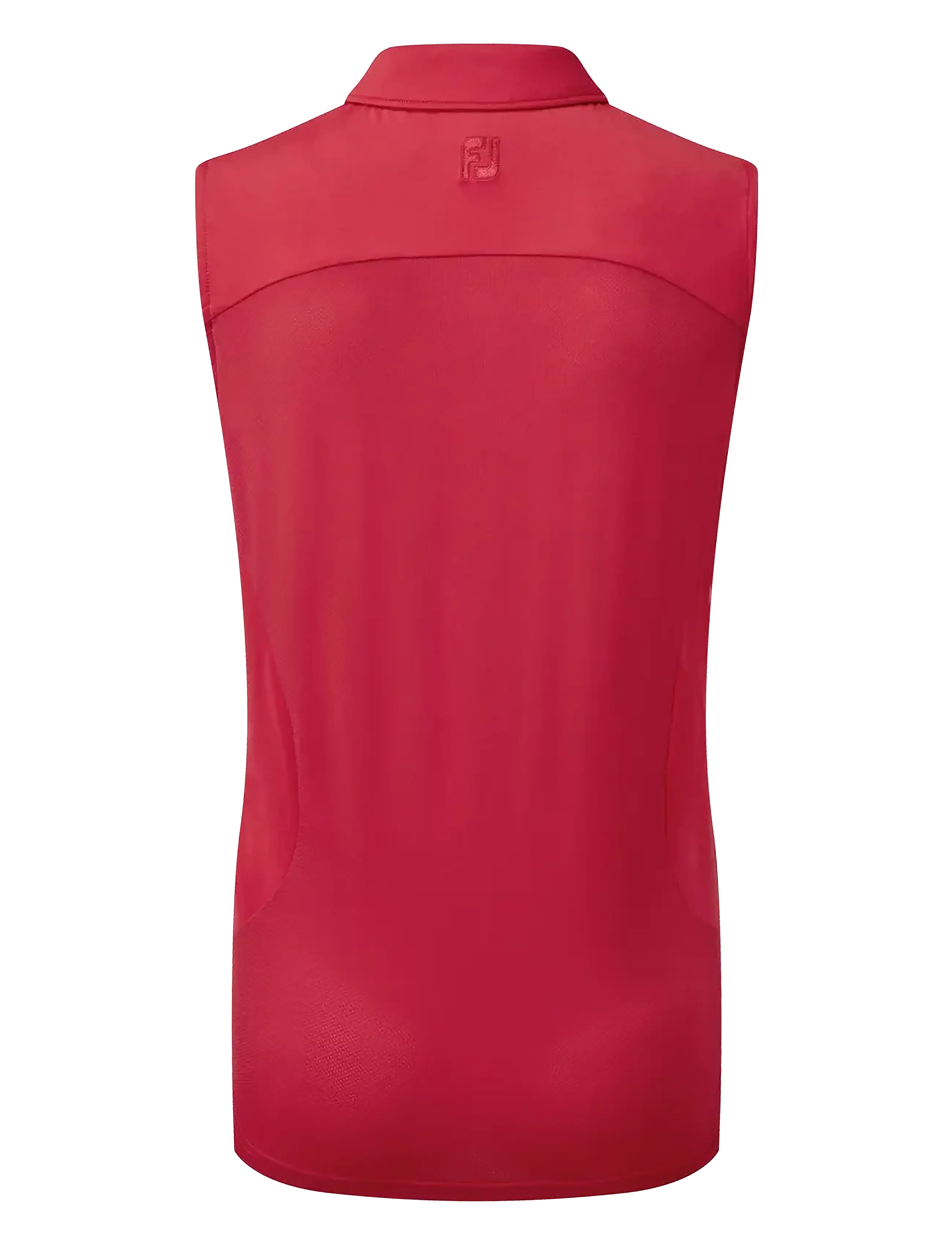 FootJoy - Women's Mesh Back Solid Sleeveless Lisle - oberteile & t-shirts - red - 2