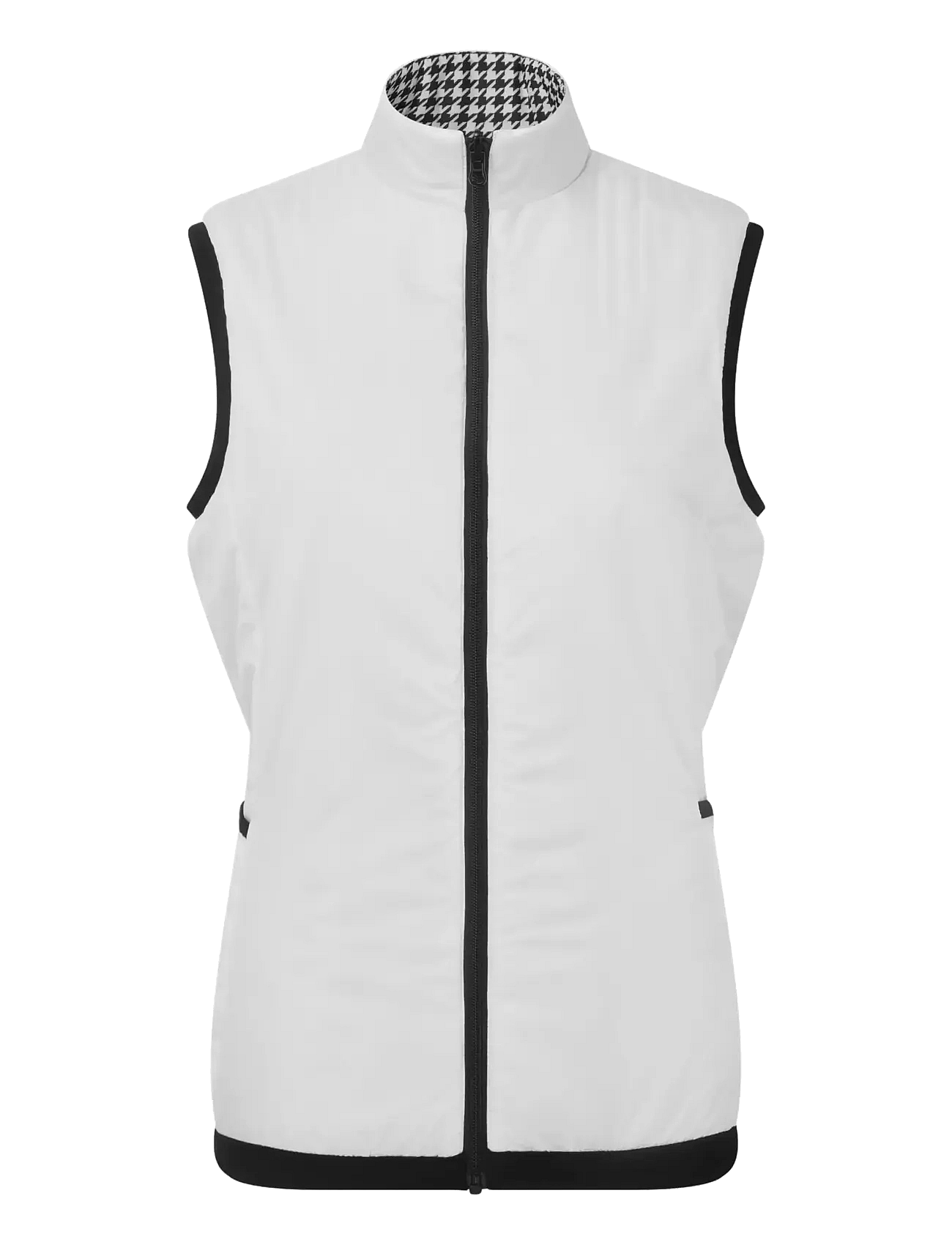 Insulated Reversible Houndstooth Vest