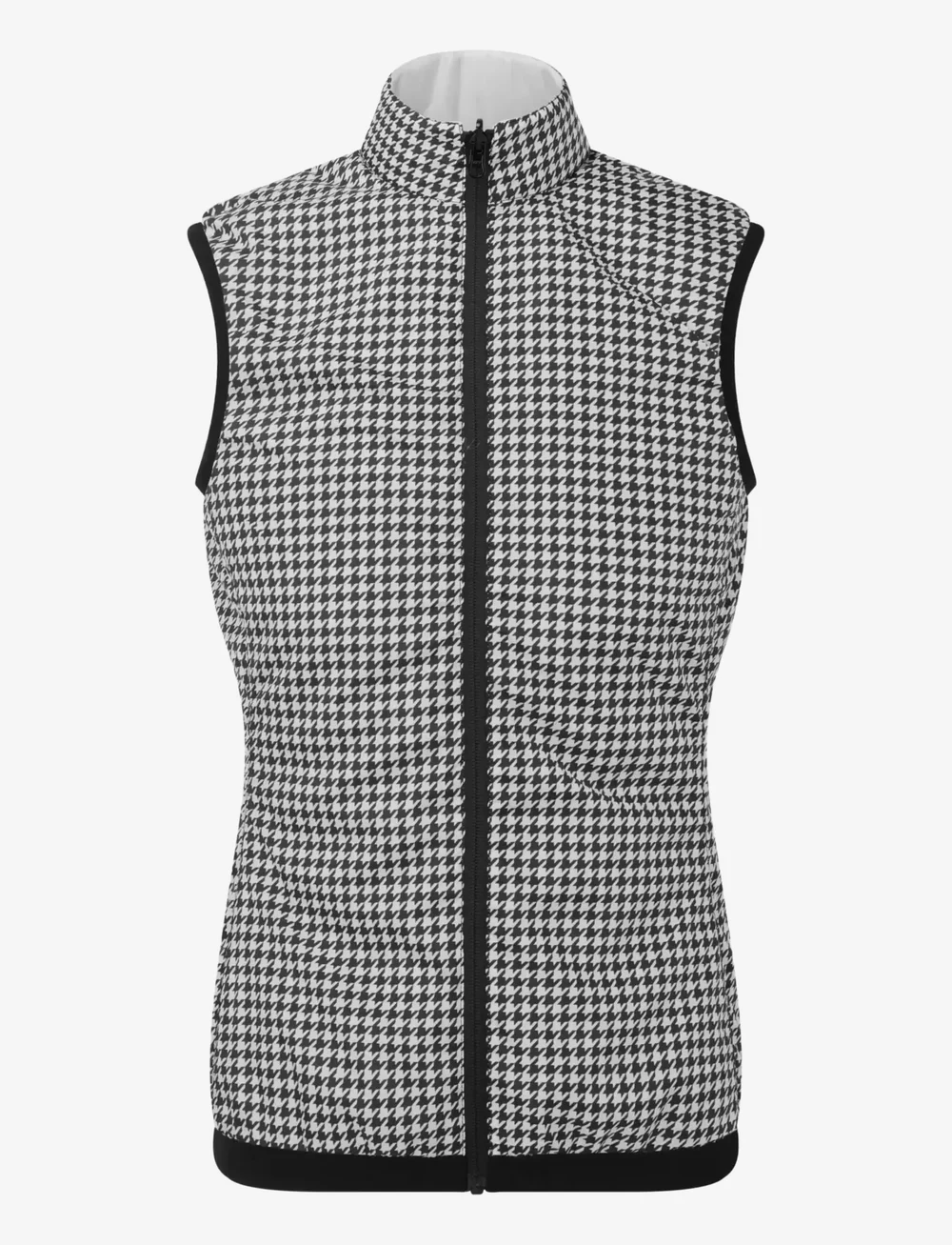 FootJoy - Insulated Reversible Houndstooth Vest - Õueriided - black - 1