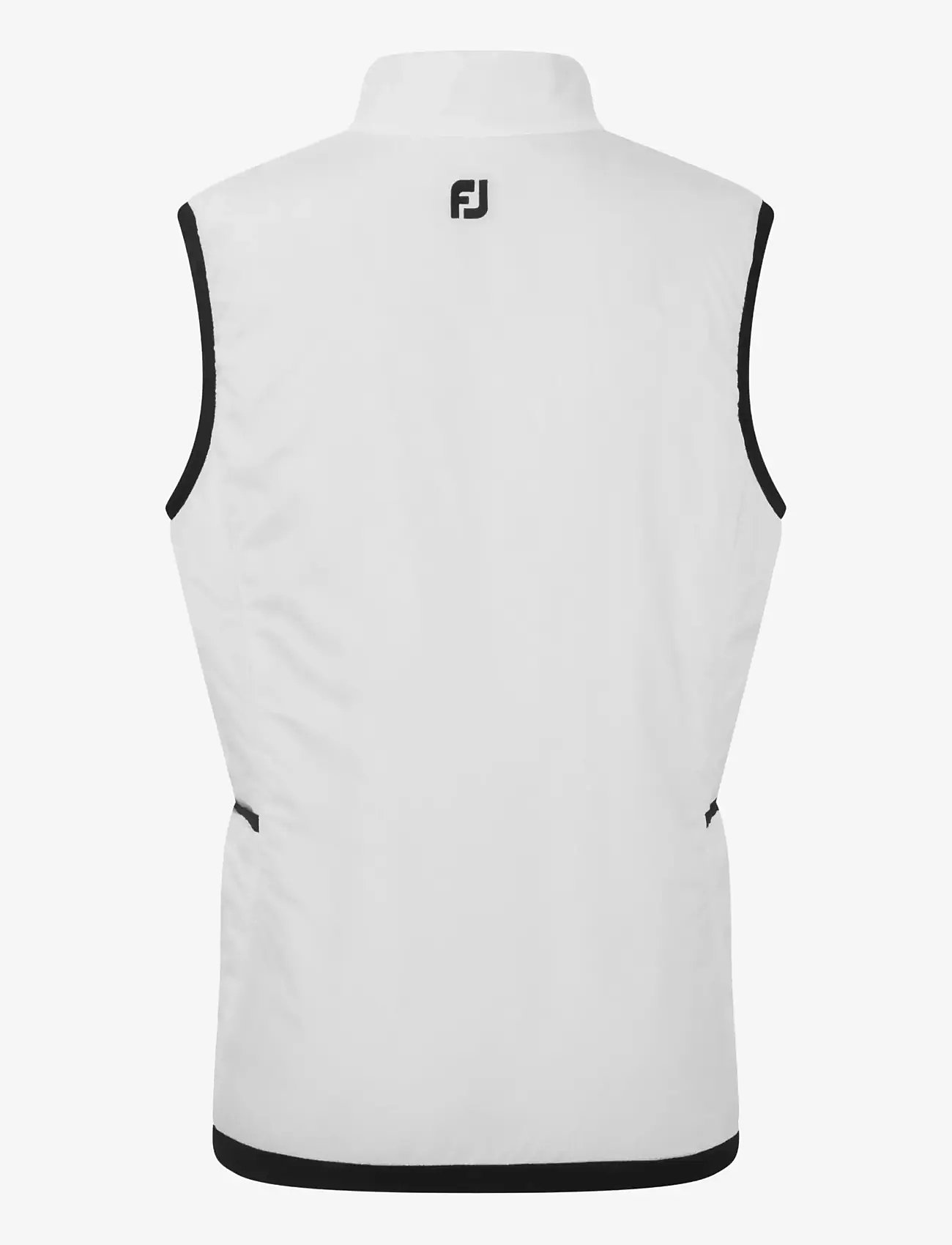 FootJoy - Insulated Reversible Houndstooth Vest - outerwear - black - 2