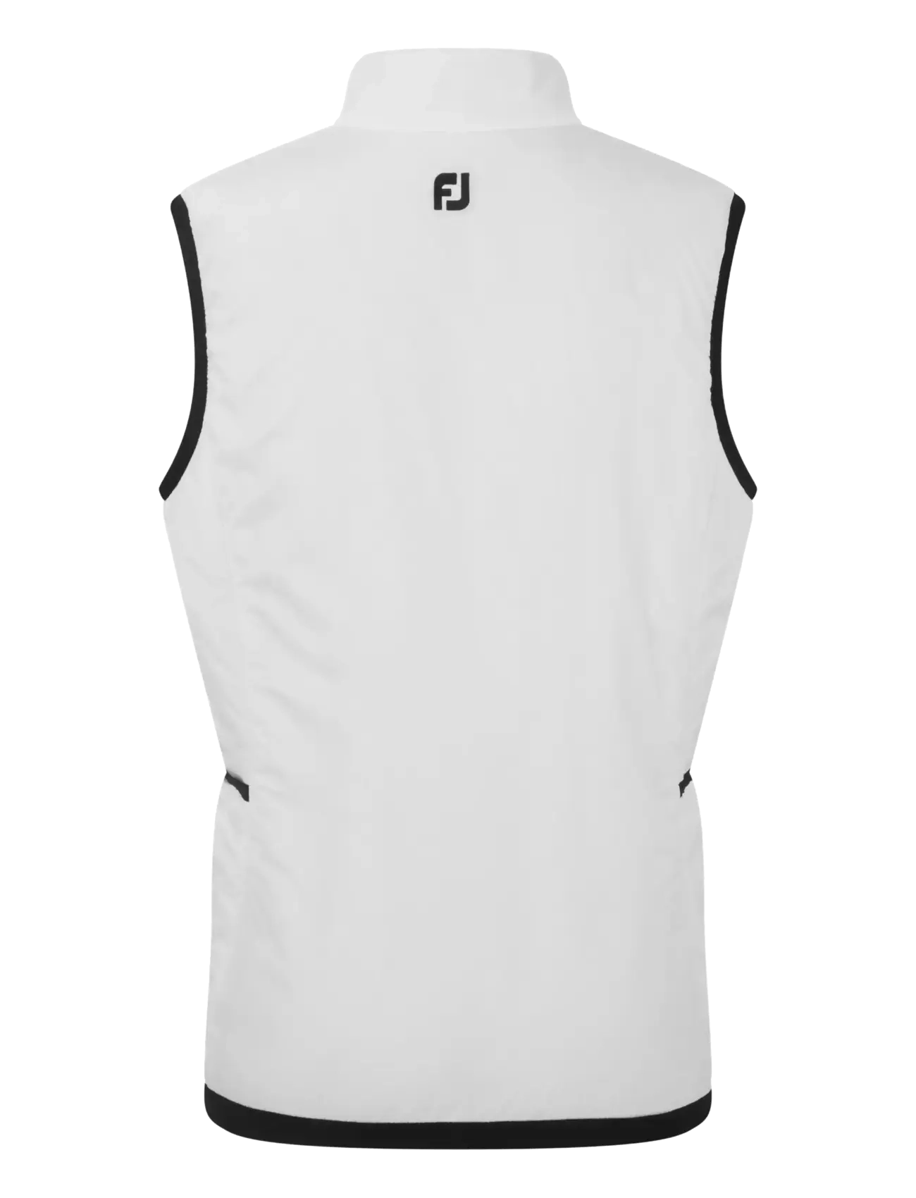 FootJoy - Insulated Reversible Houndstooth Vest - outdoor - black - 2