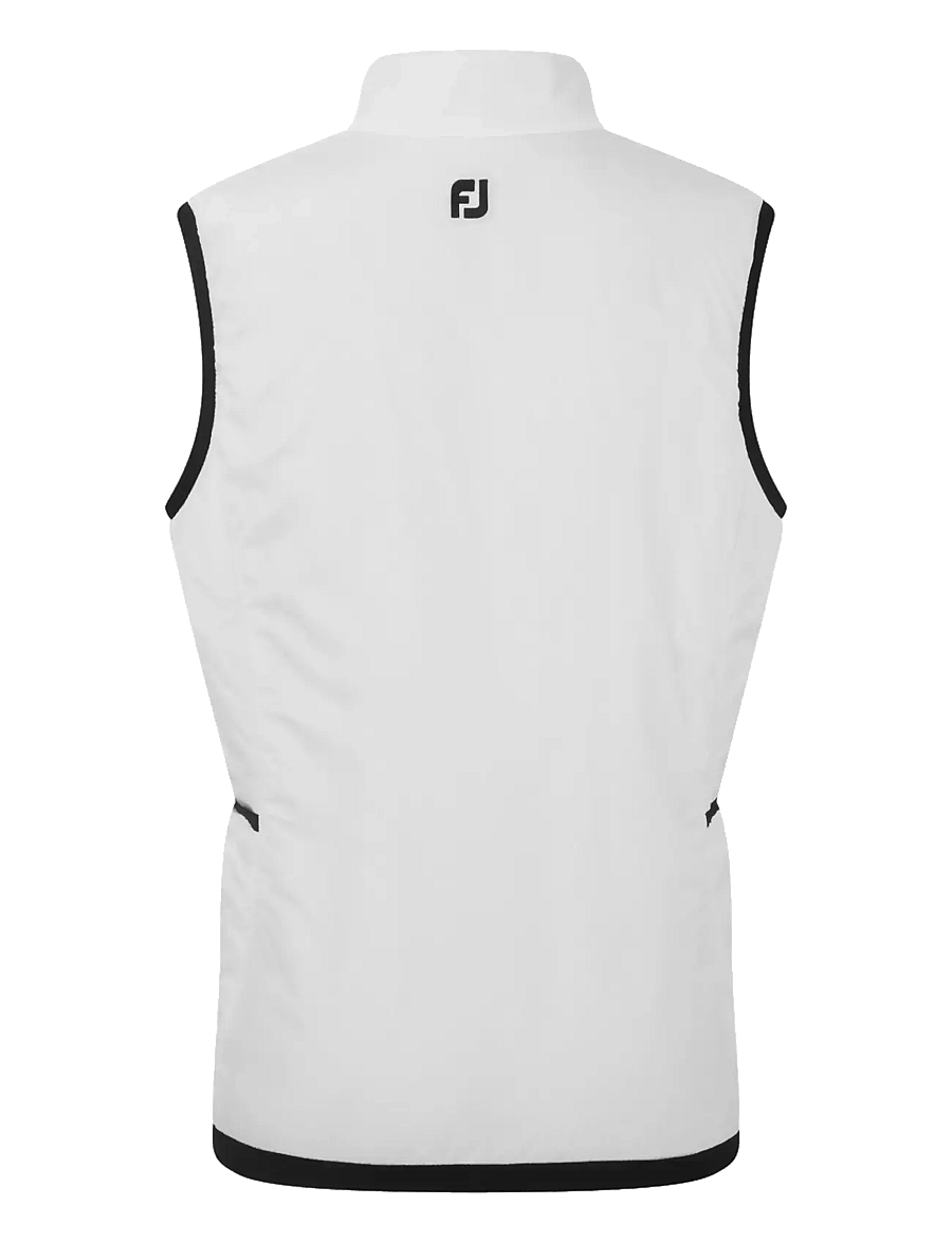 FootJoy - Insulated Reversible Houndstooth Vest - outdoor - black - 2